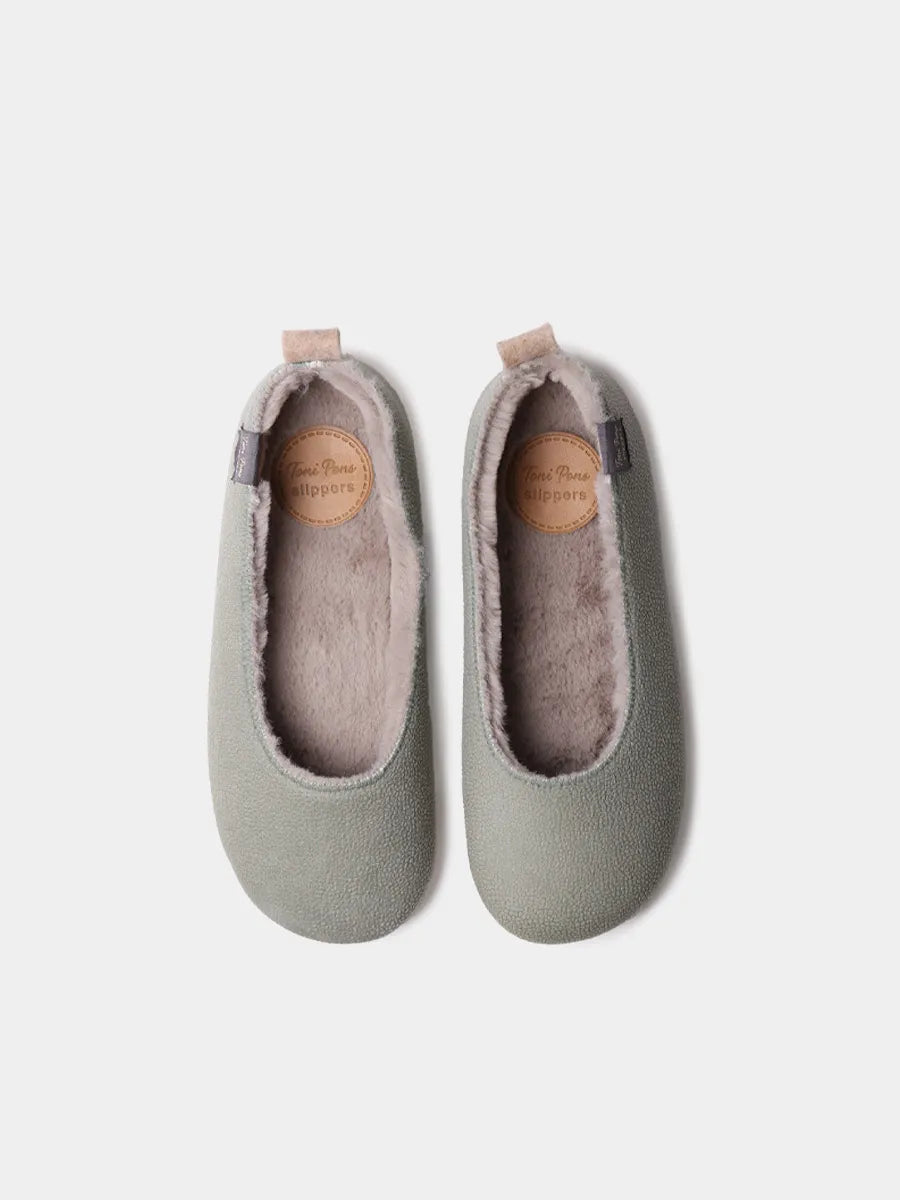 Toni Pons Molina chausson ballerine femme fourre