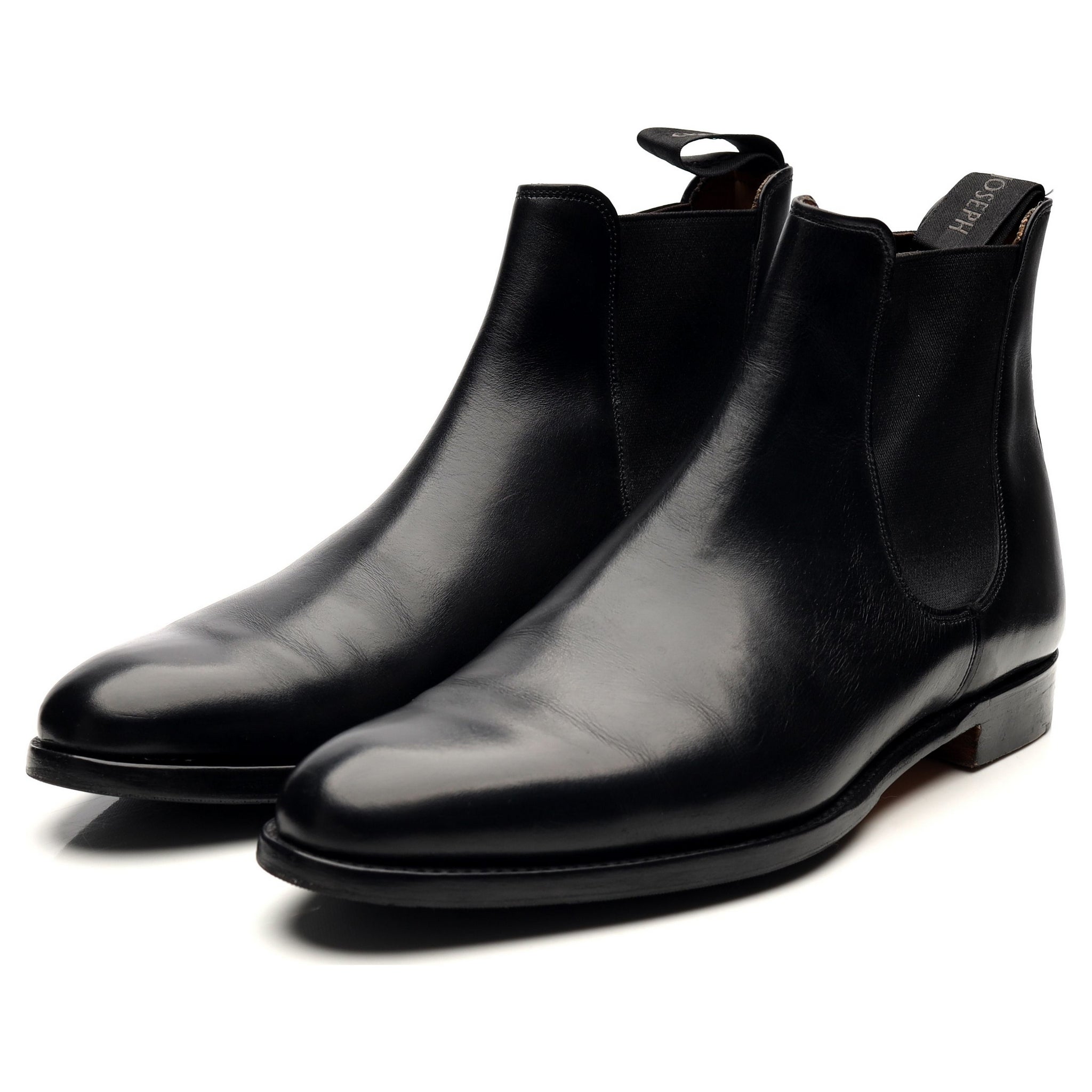 Cheaney Threadneedle bottines chelsea cuir noir UK 8