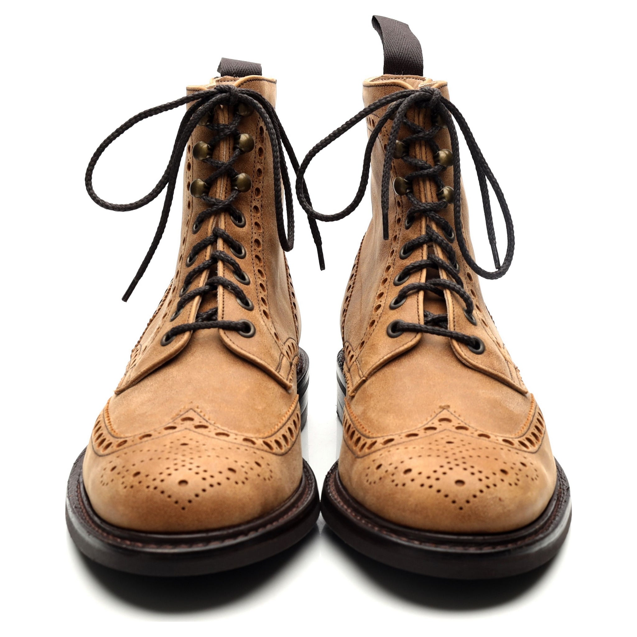 Cheaney Tweed bottines brogue daim sable 9.5