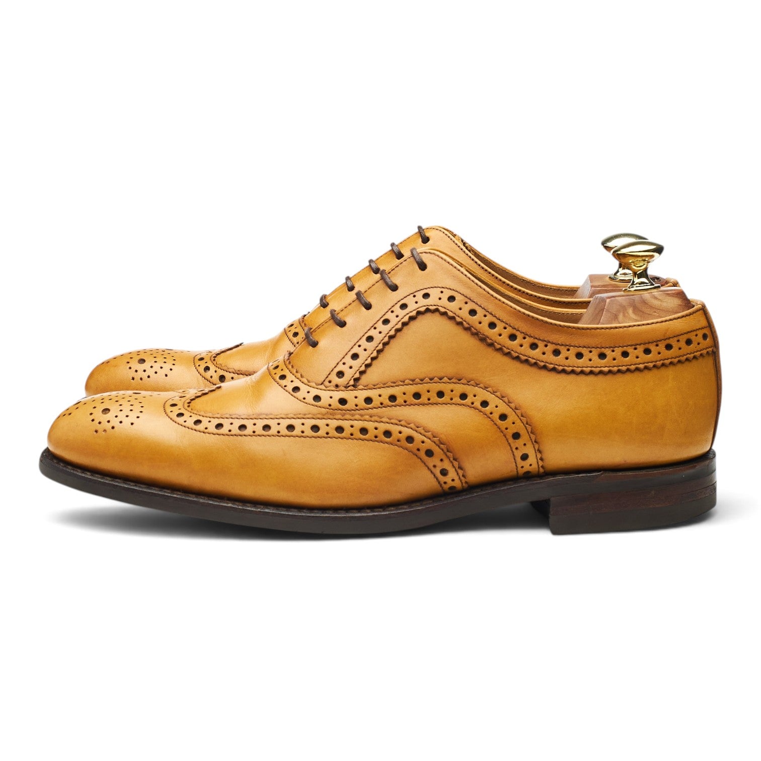 Loake Bovey oxford cuir marron pointure UK 7.5