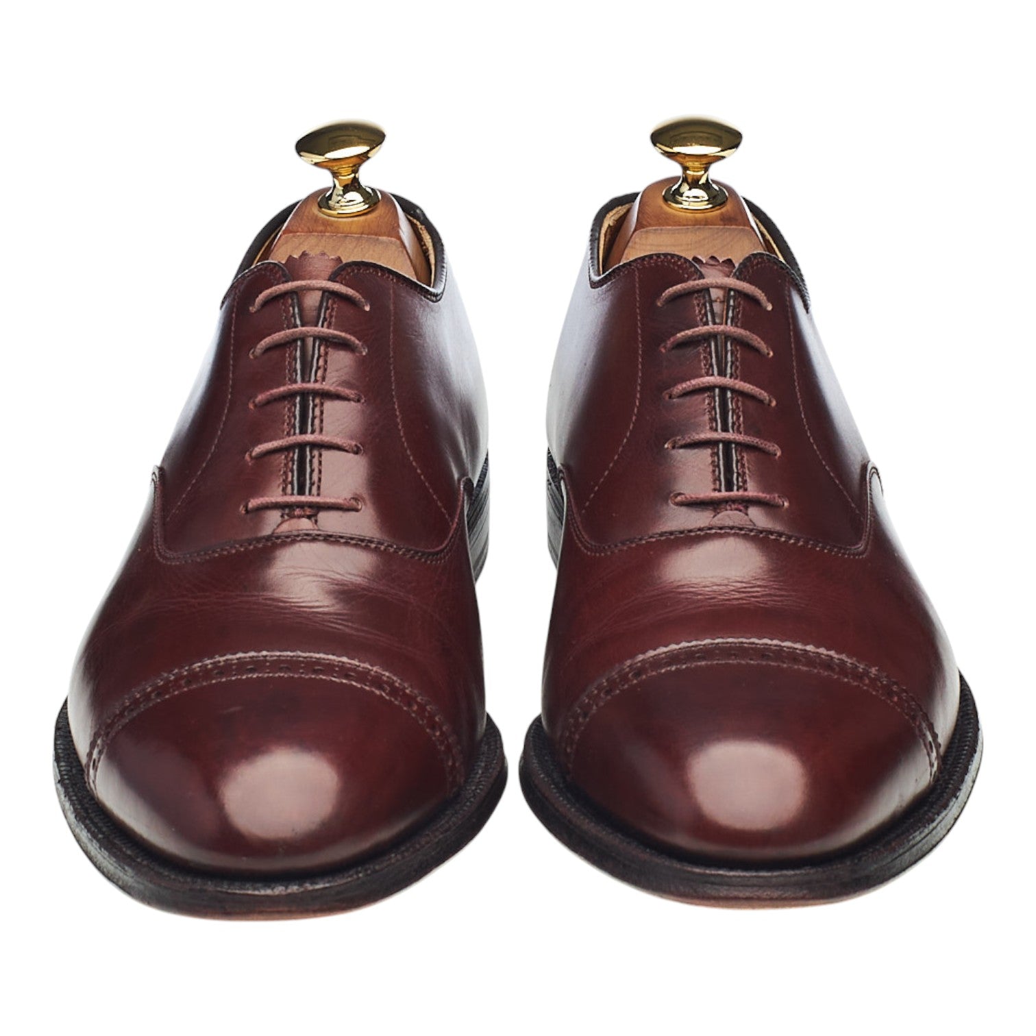 Alden 900 oxford cuir bordeaux 40 perforé