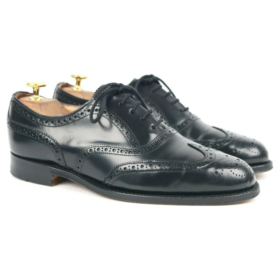 Jones Taber brogues cuir noir pointure UK 6