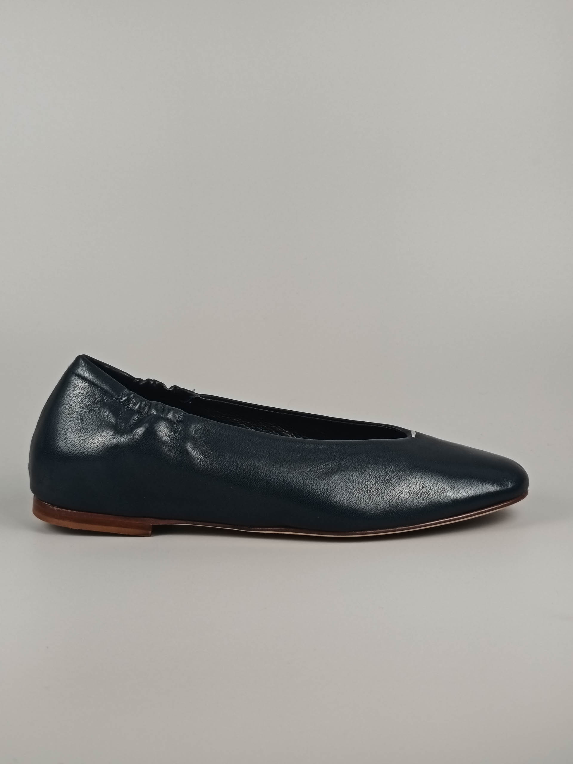 Lorena Paggi Glove ballerines cuir bleu