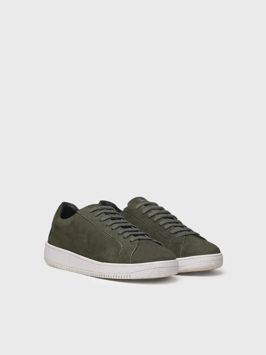 Toni Pons Dalmau basket homme nubuck kaki 3,5 cm