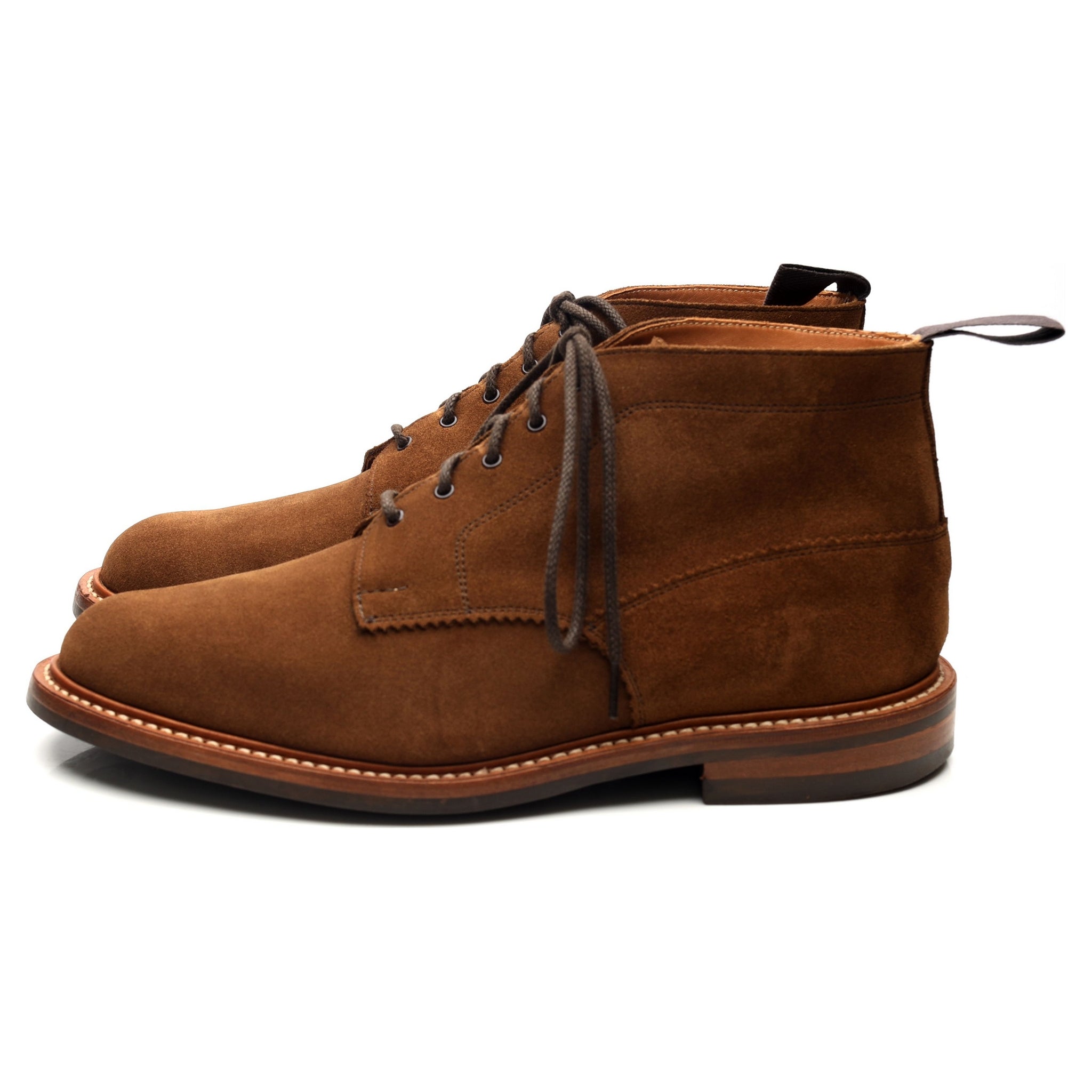 Tricker's Evedon bottines suède marron pointure 10