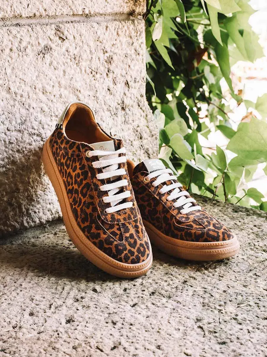 Toni Pons Aurea baskets cuir imprimé animal