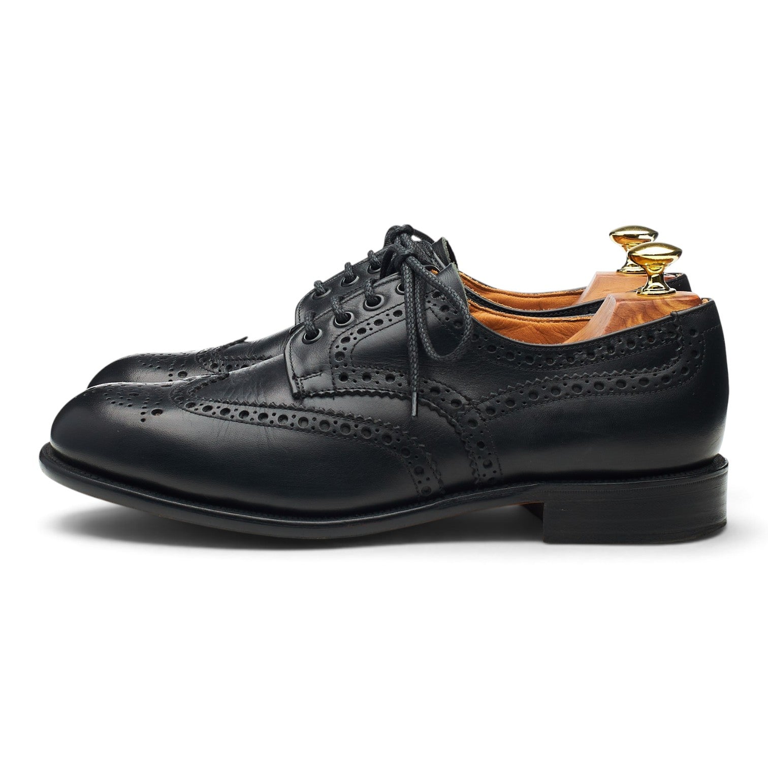Alfred Sargent Appleby Derby cuir noir pointure UK 7,5