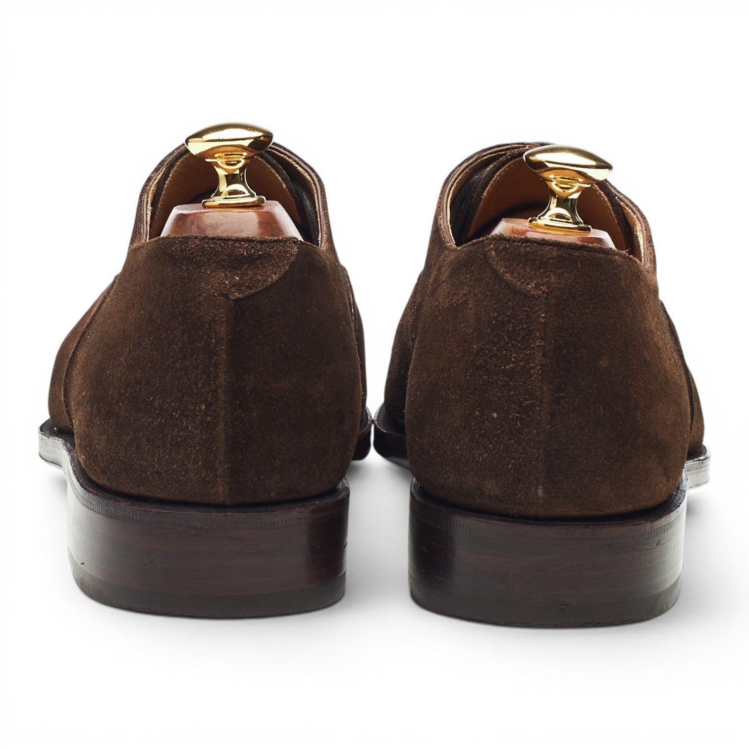 Carmina 732 oxford daim marron foncé UK 9.5
