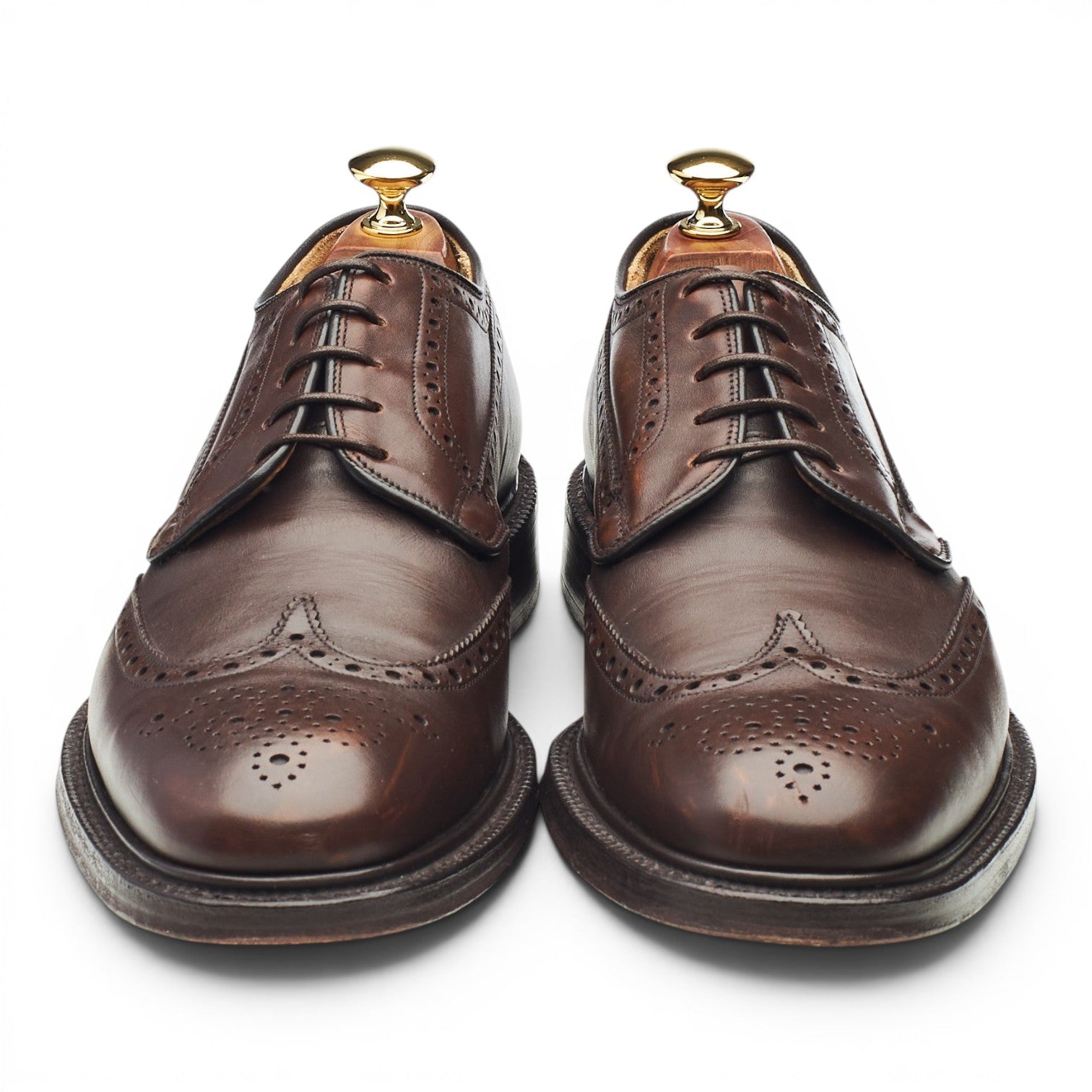 Church's Brookland derbys cuir marron foncé 8,5 UK