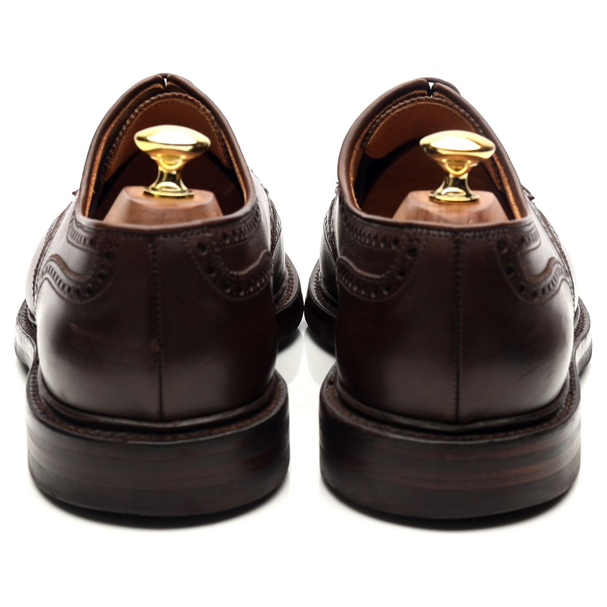 Crockett & Jones Pembroke derby cuir marron 42,5 gomme