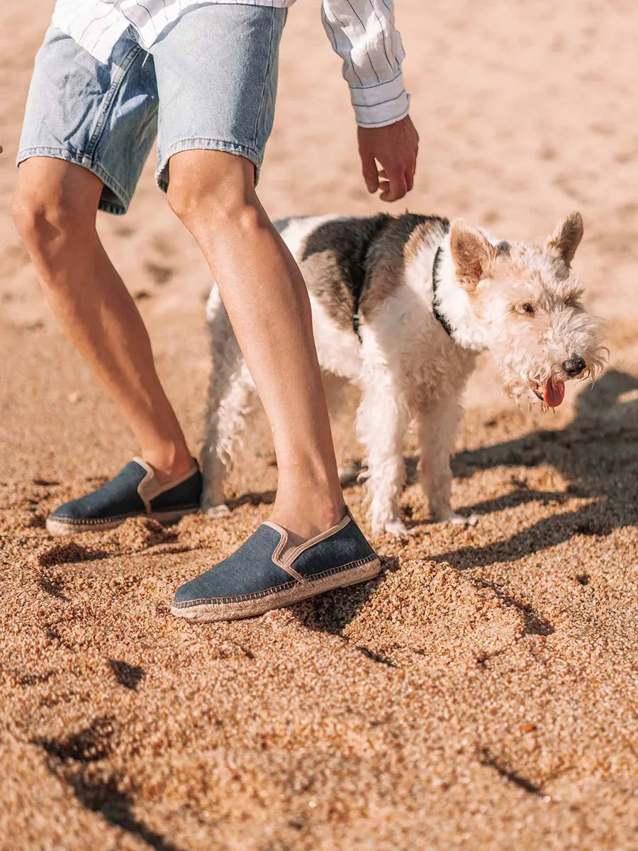 Toni Pons Dallas espadrilles toile homme bleu marine