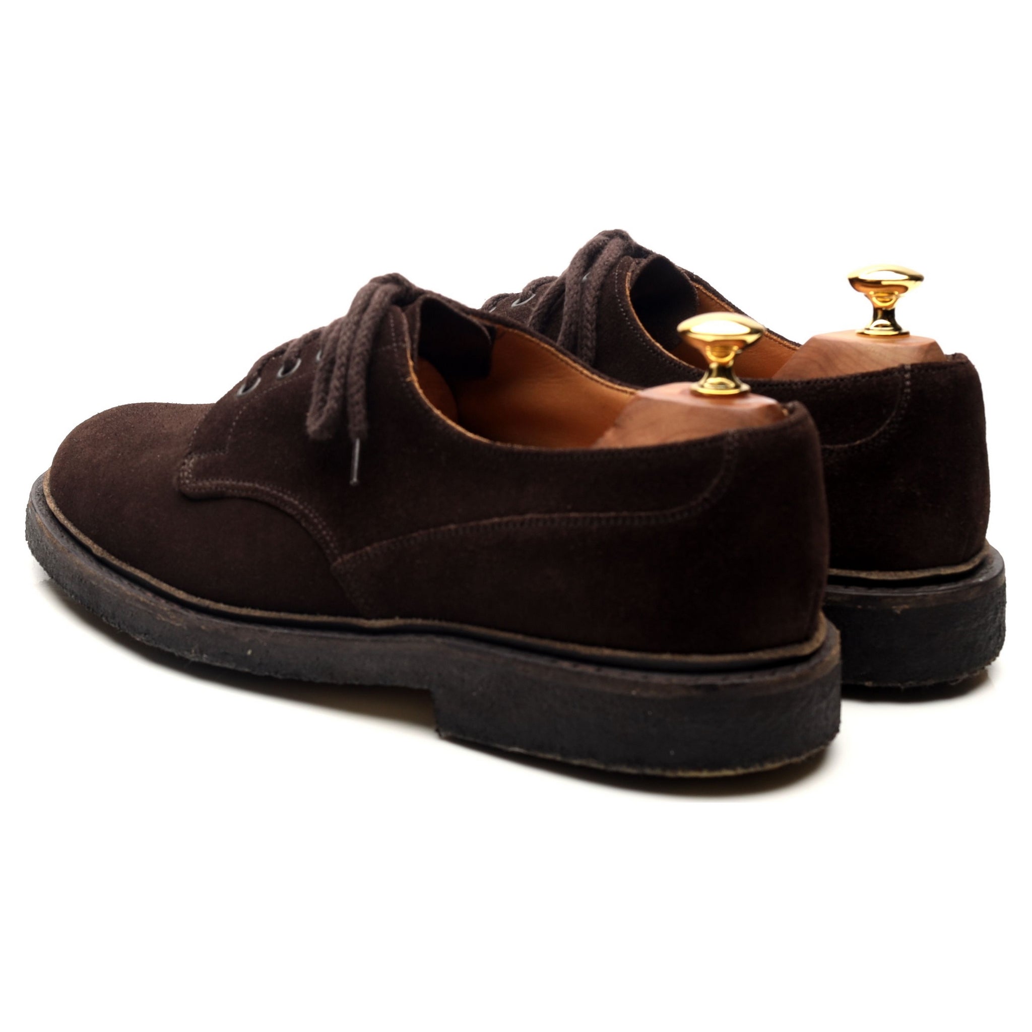 Church's Chilcote derby suède marron UK 9 G