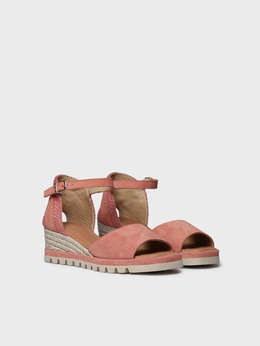 Toni Pons Brisa espadrilles compensées cuir bout ouvert talon 5 cm