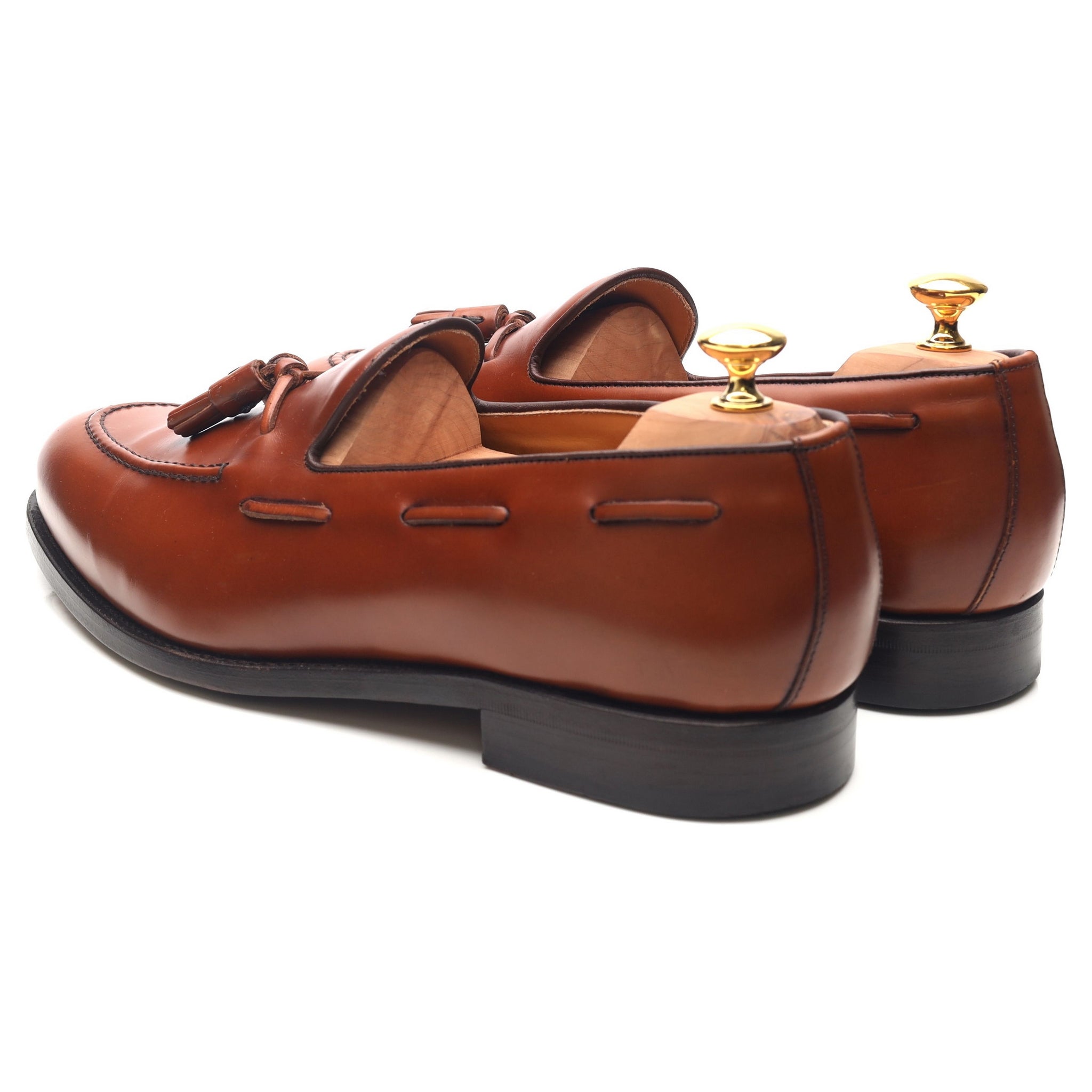 Herring Fletcher mocassins cuir marron UK 12