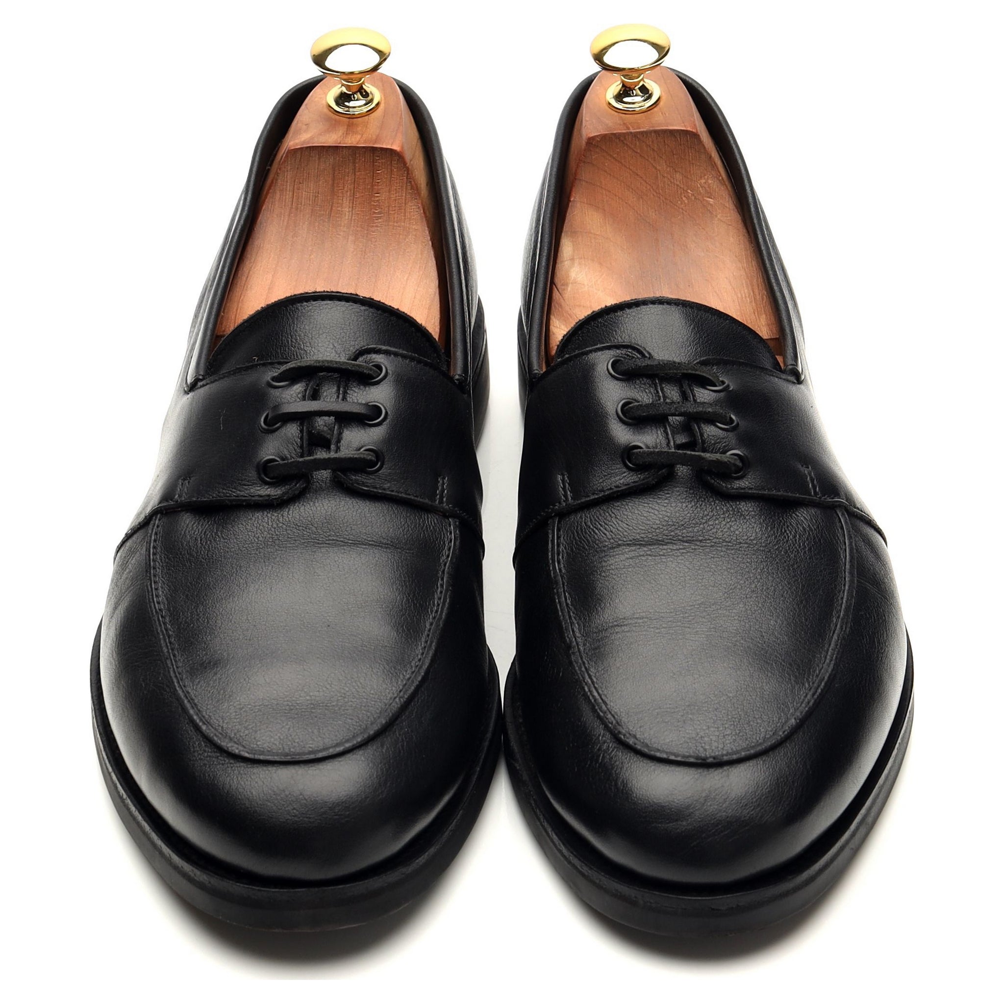 Crockett & Jones Penzance bateau cuir noir pointure UK 10
