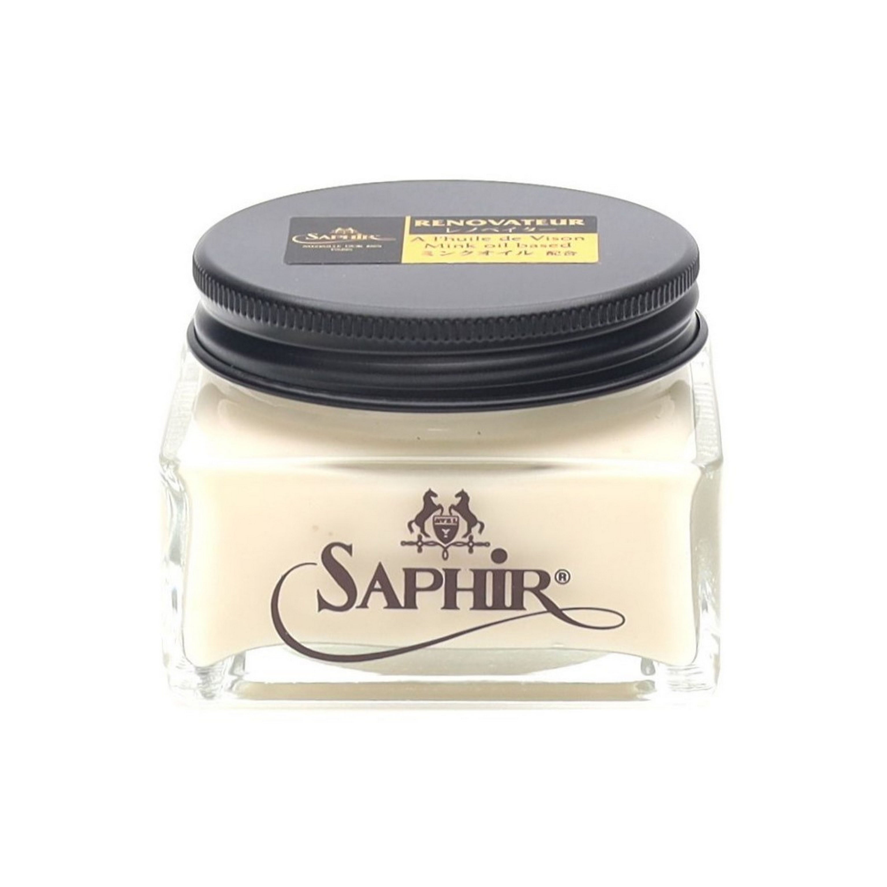 Saphir Médaille d'Or Rénovateur crème cuir incolore 75 ml