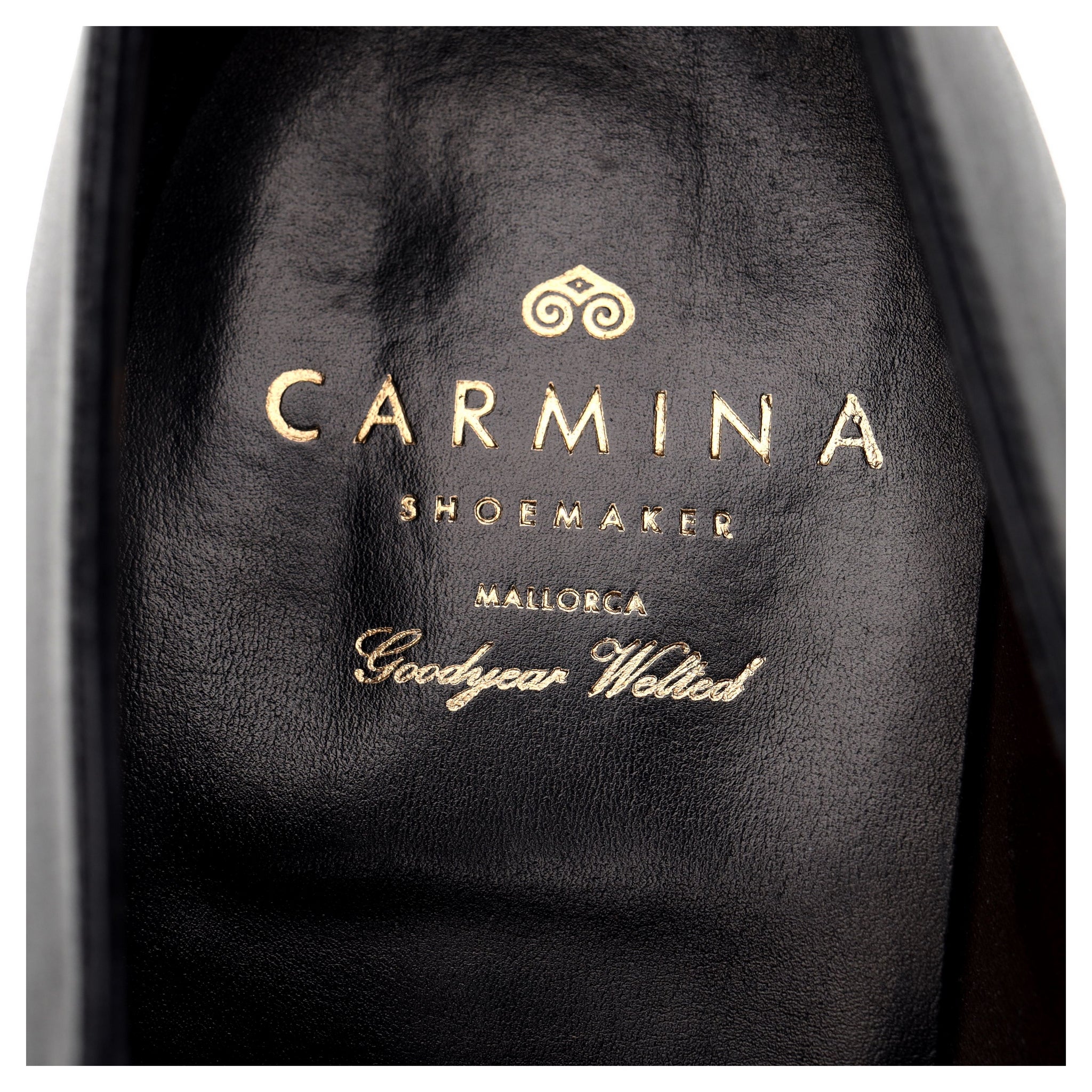 Carmina 80386 richelieu cuir noir pointure UK 7.5
