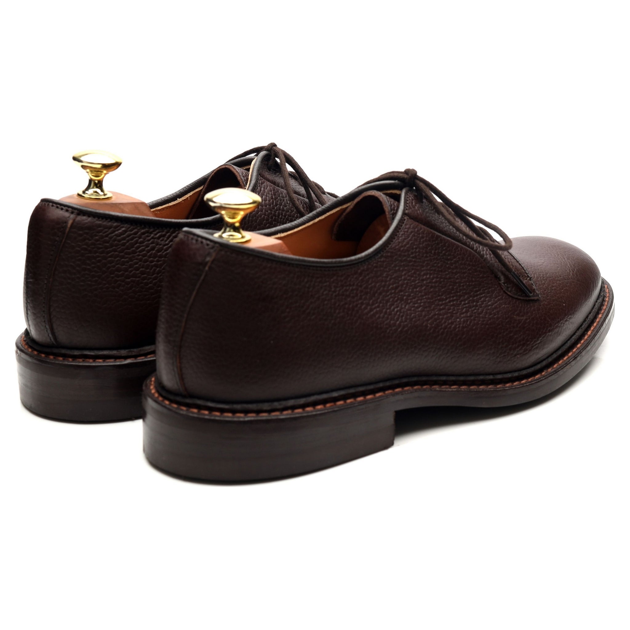 Tricker's Robert Derby Cuir Marron Foncé UK 7