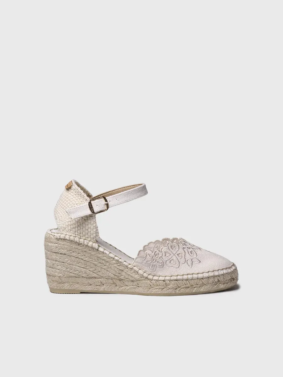 Toni Pons Naiara espadrilles compensees brodees fleurs