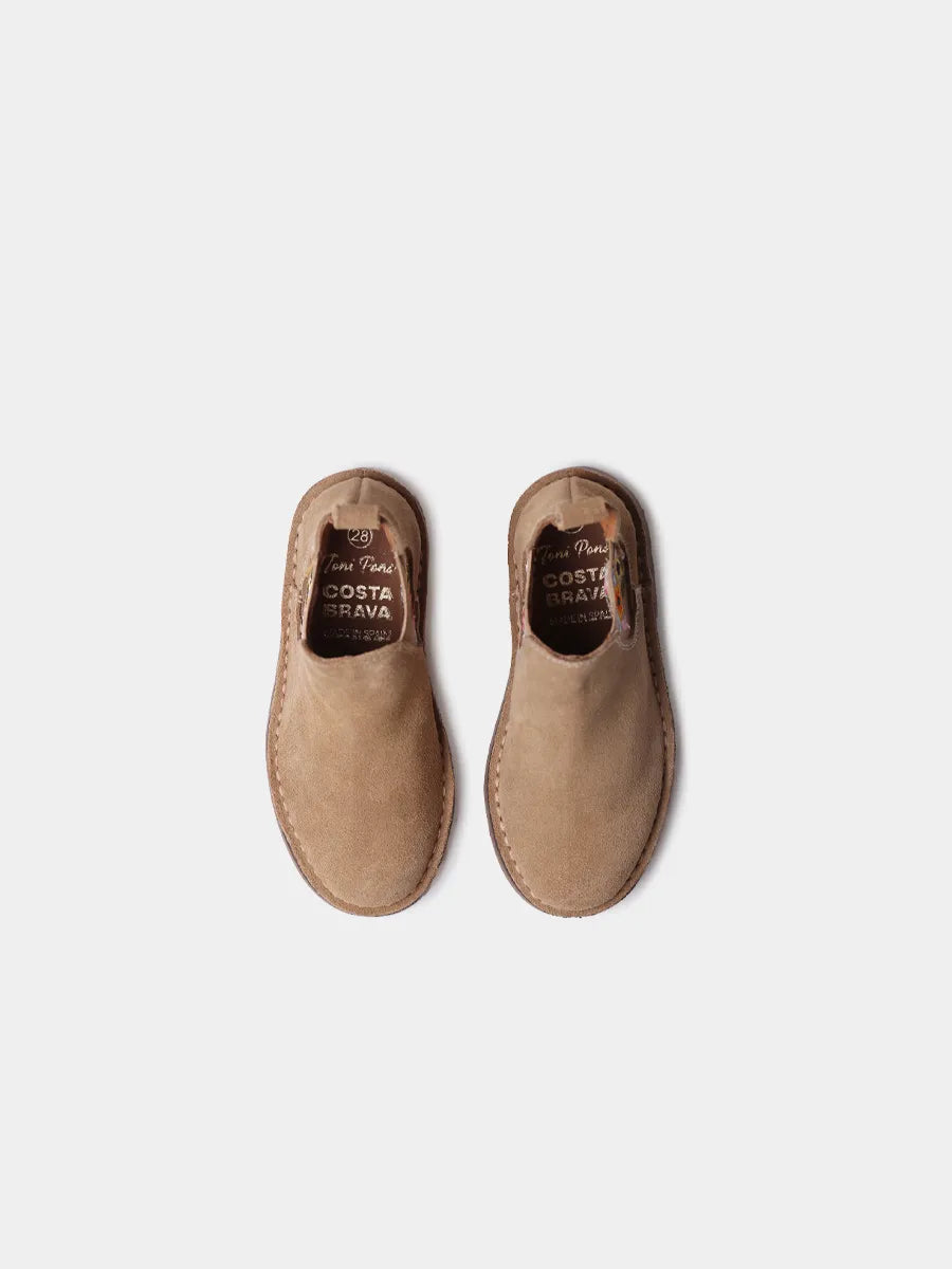 Toni Pons Pubol boots enfant suède fleurs