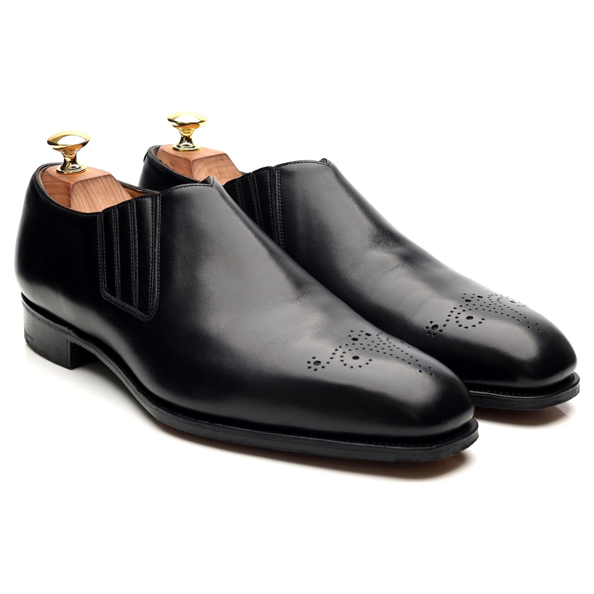 Edward Green Sulgrave mocassins cuir noir UK 9