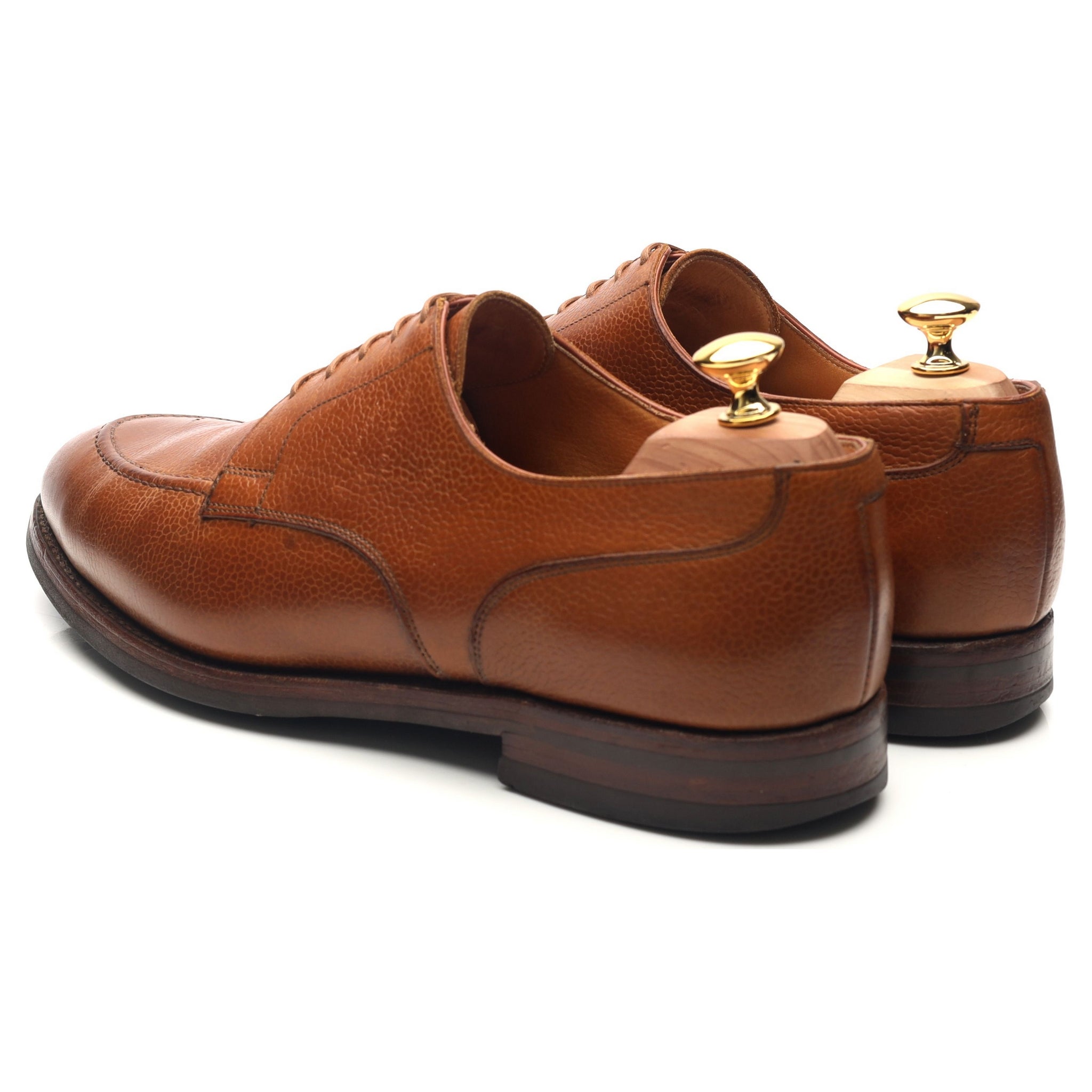 Crockett & Jones Onslow derby cuir grain marron UK 11