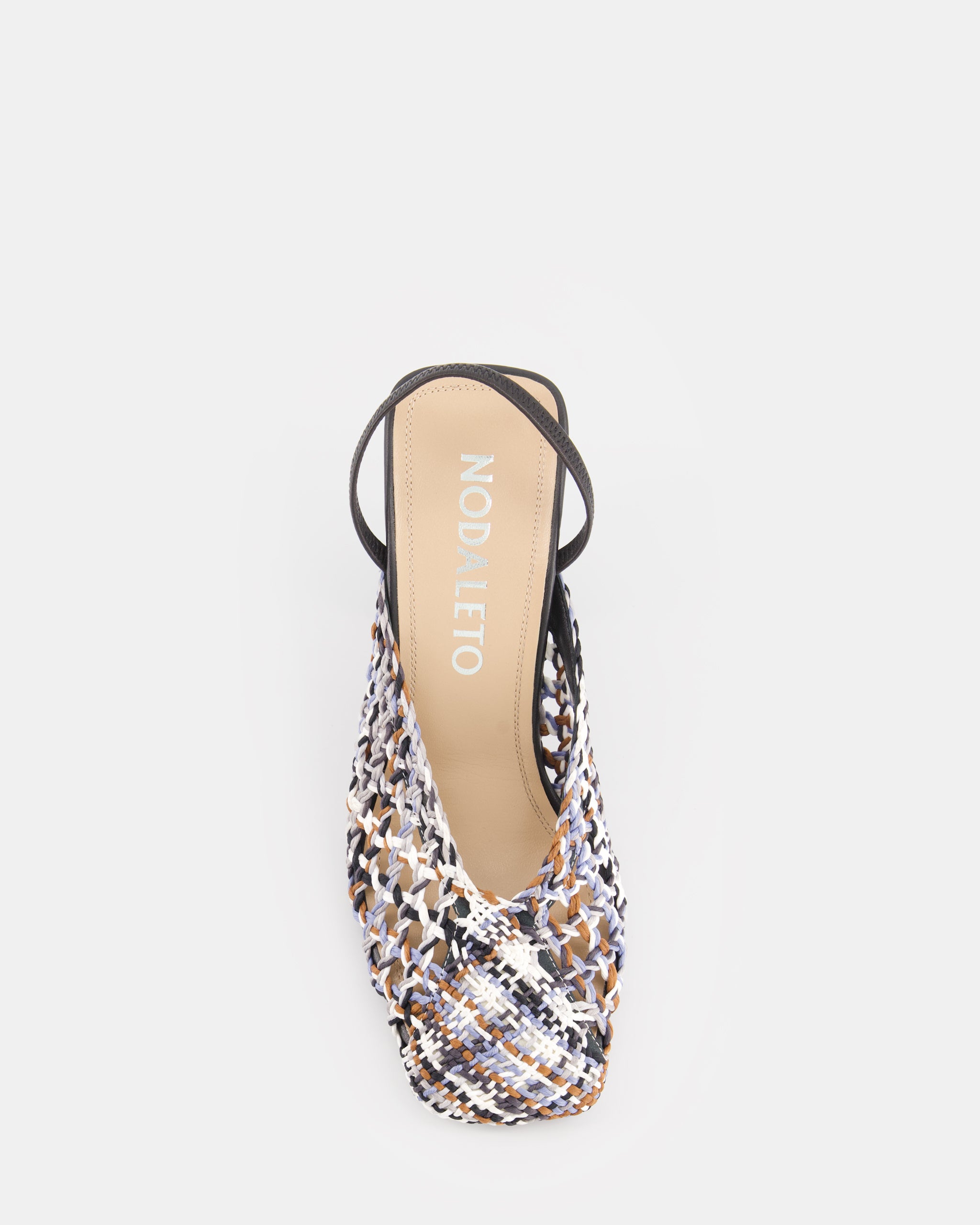 Nodaleto Nodstalgia Anya 90 escarpins Black Yarn talon 9 cm