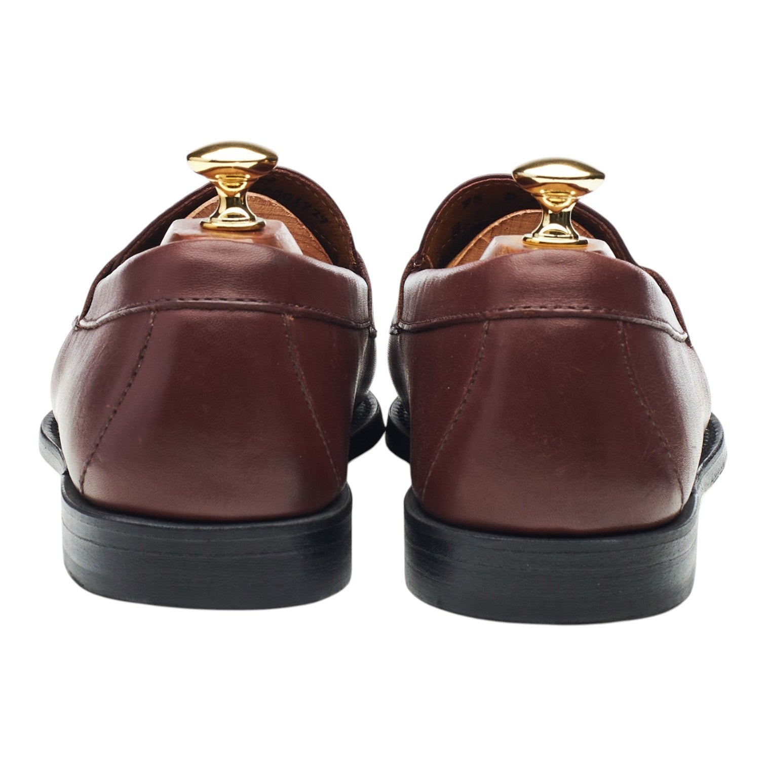 Brooks Brothers Penny mocassins marron cuir pointure UK 8.5