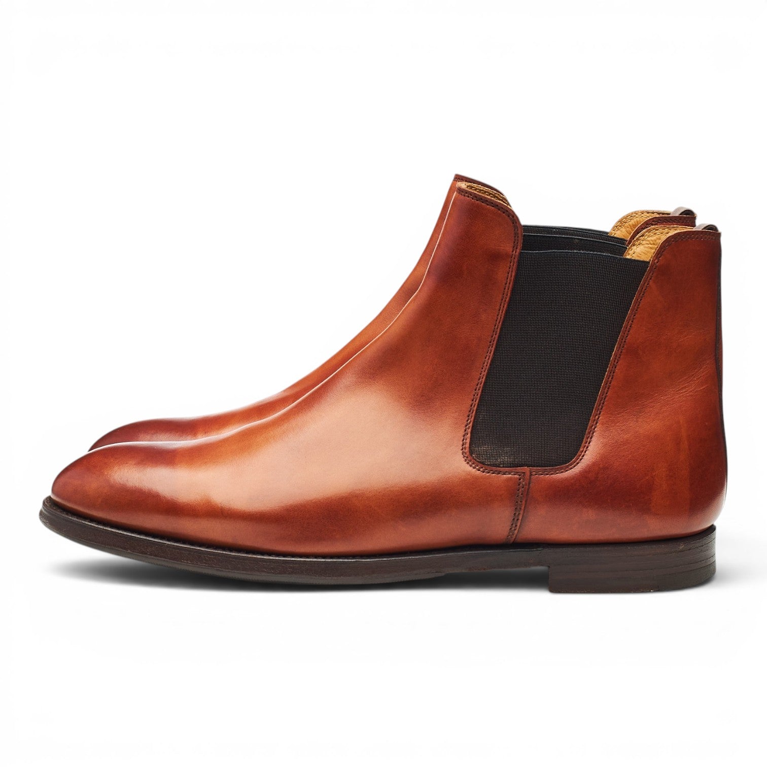Crockett & Jones Gresham boots chelsea marron UK 8 cuir
