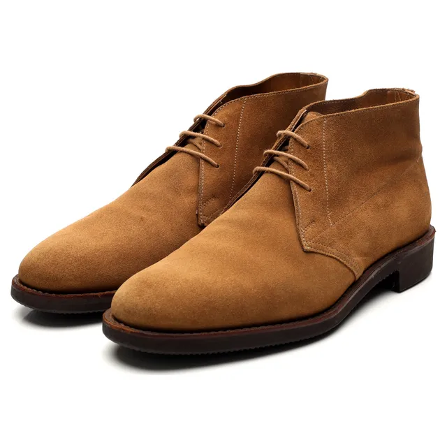 Shipton & Heneage Ranger boots suède marron sable UK 8.5