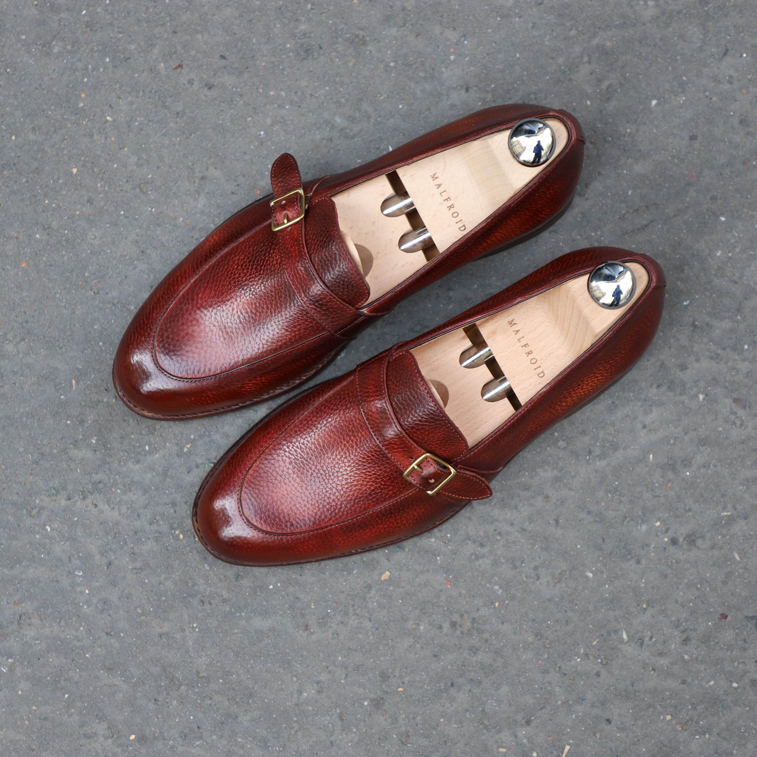 Malfroid Villalys Superleggera mocassin cuir cousu Goodyear