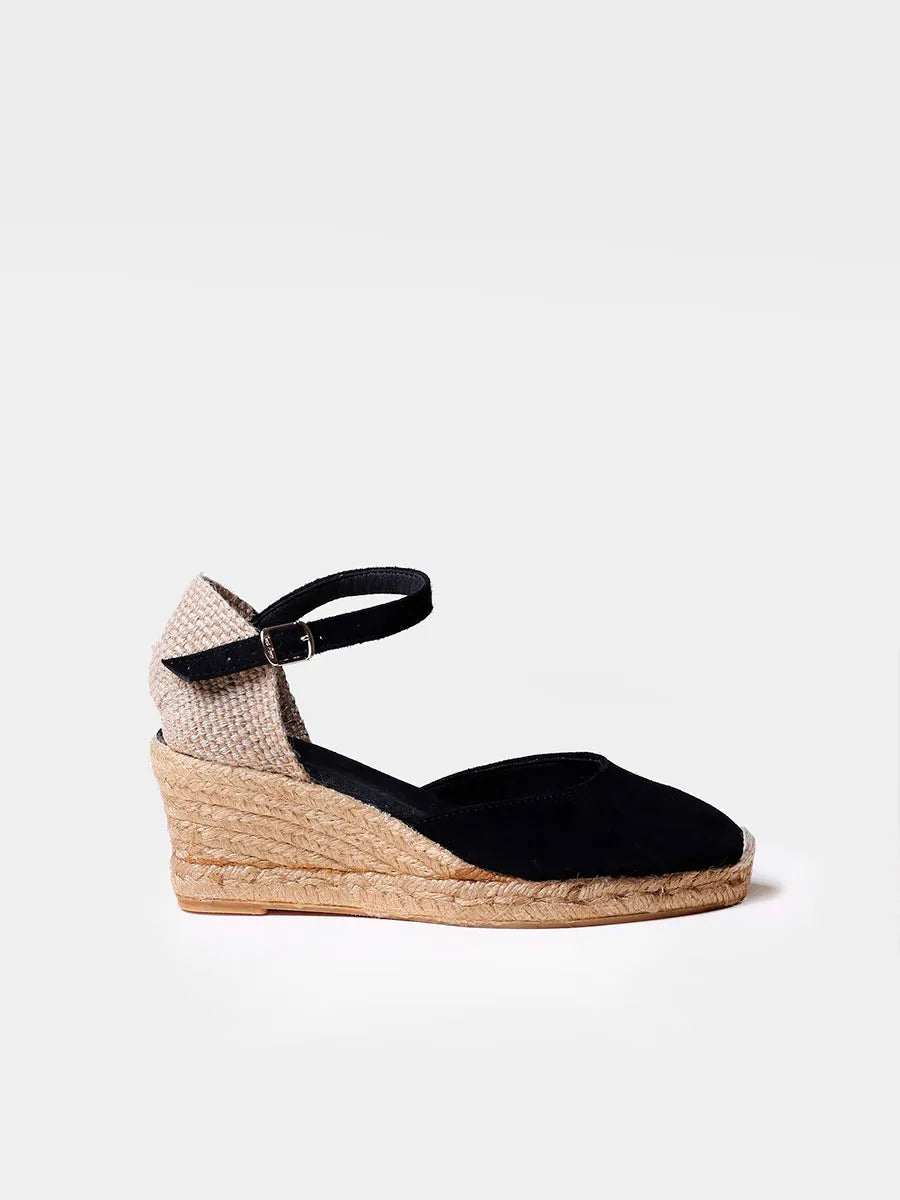 Toni Pons Lloret-5 espadrille femme noire 7 cm