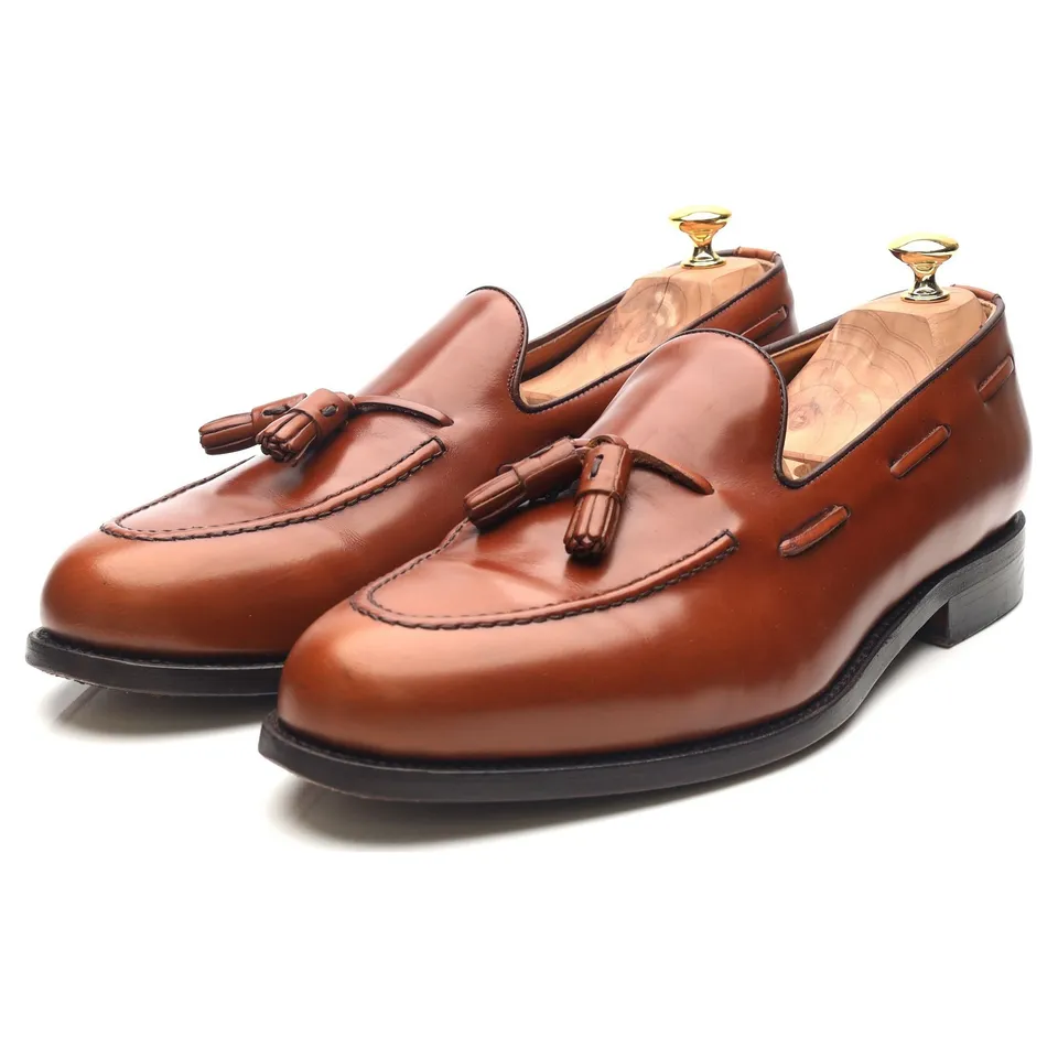Herring Fletcher mocassins cuir marron UK 12