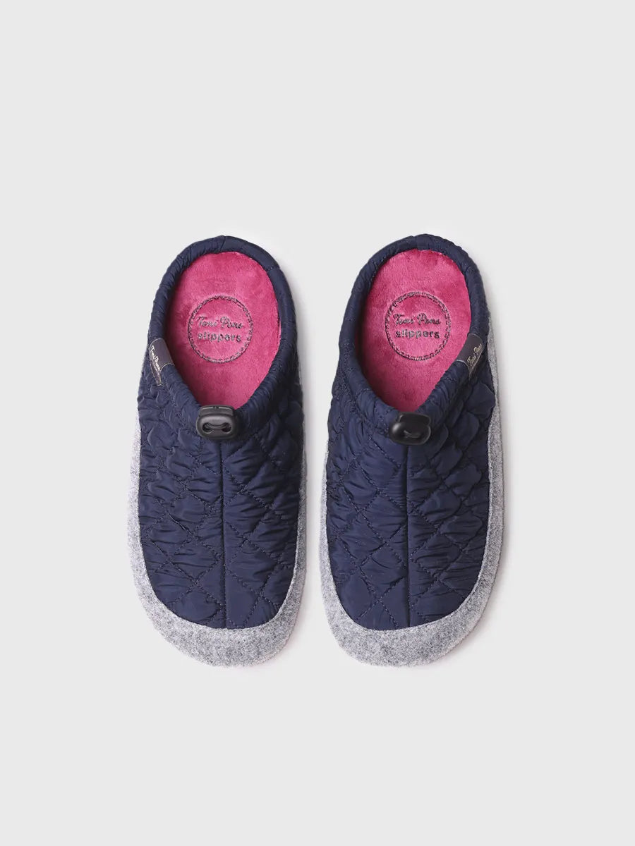 Toni Pons Mel-Um chaussons femme tissu matelassé