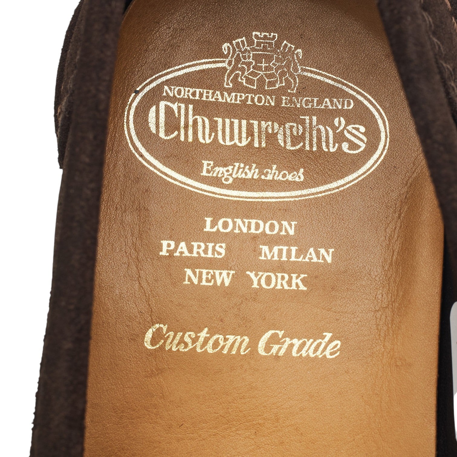 Church's Pembrey mocassins daim marron pointure 7.5