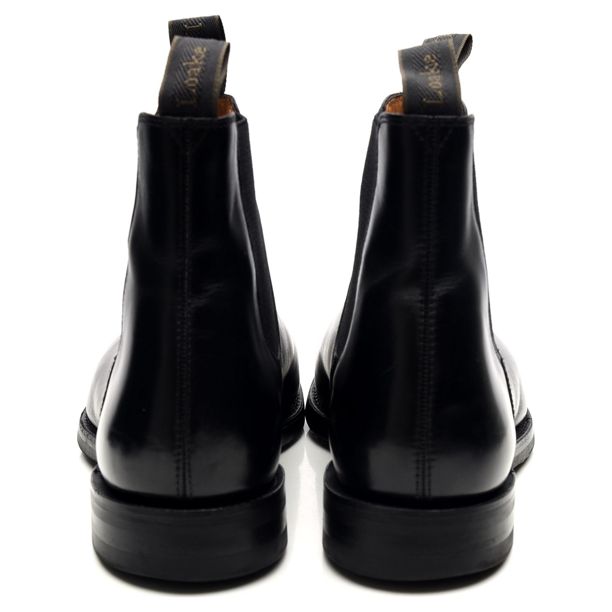 Loake 1880 Chatsworth bottines chelsea cuir noir UK 11