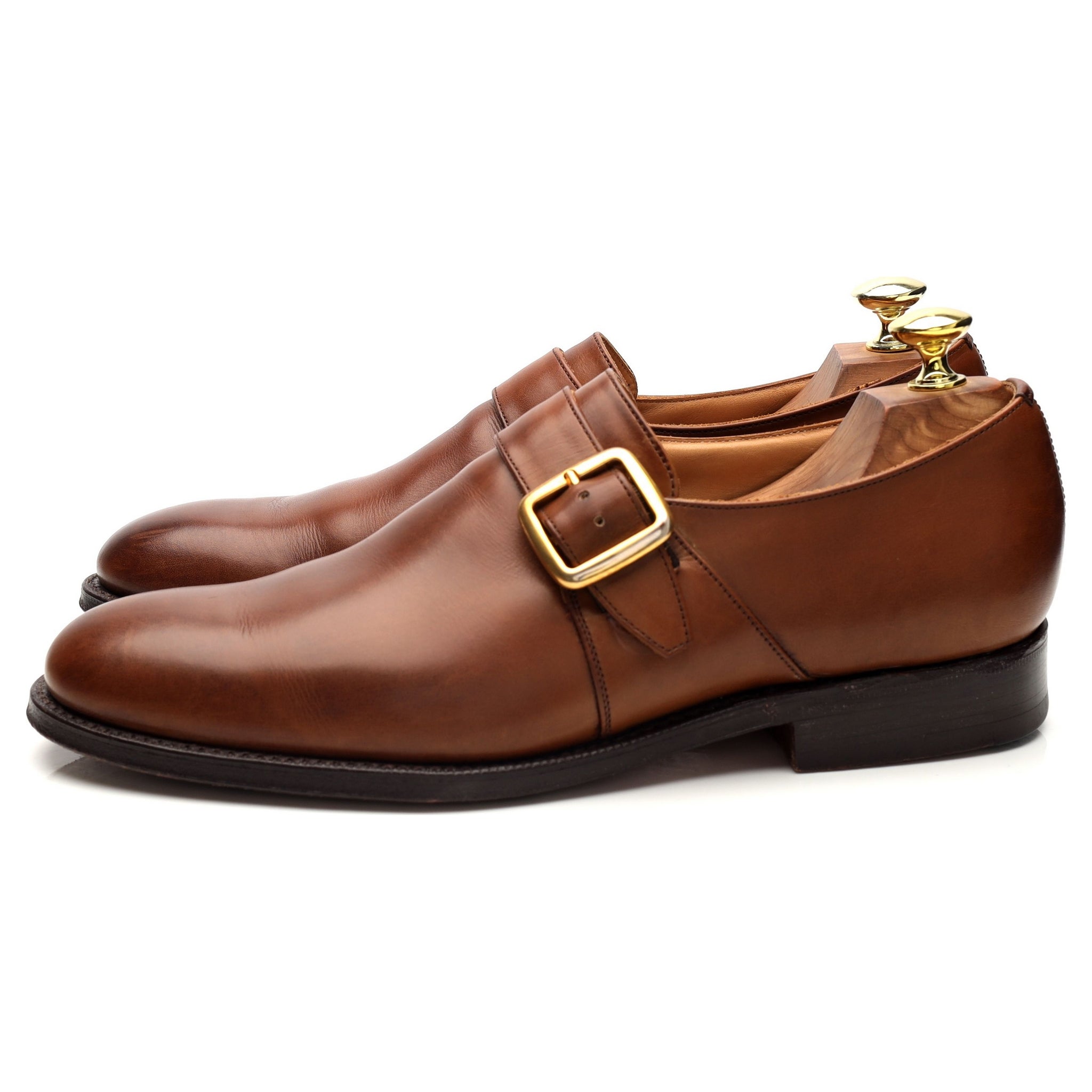 Church's Westbury monk cuir marron boucle UK 7.5