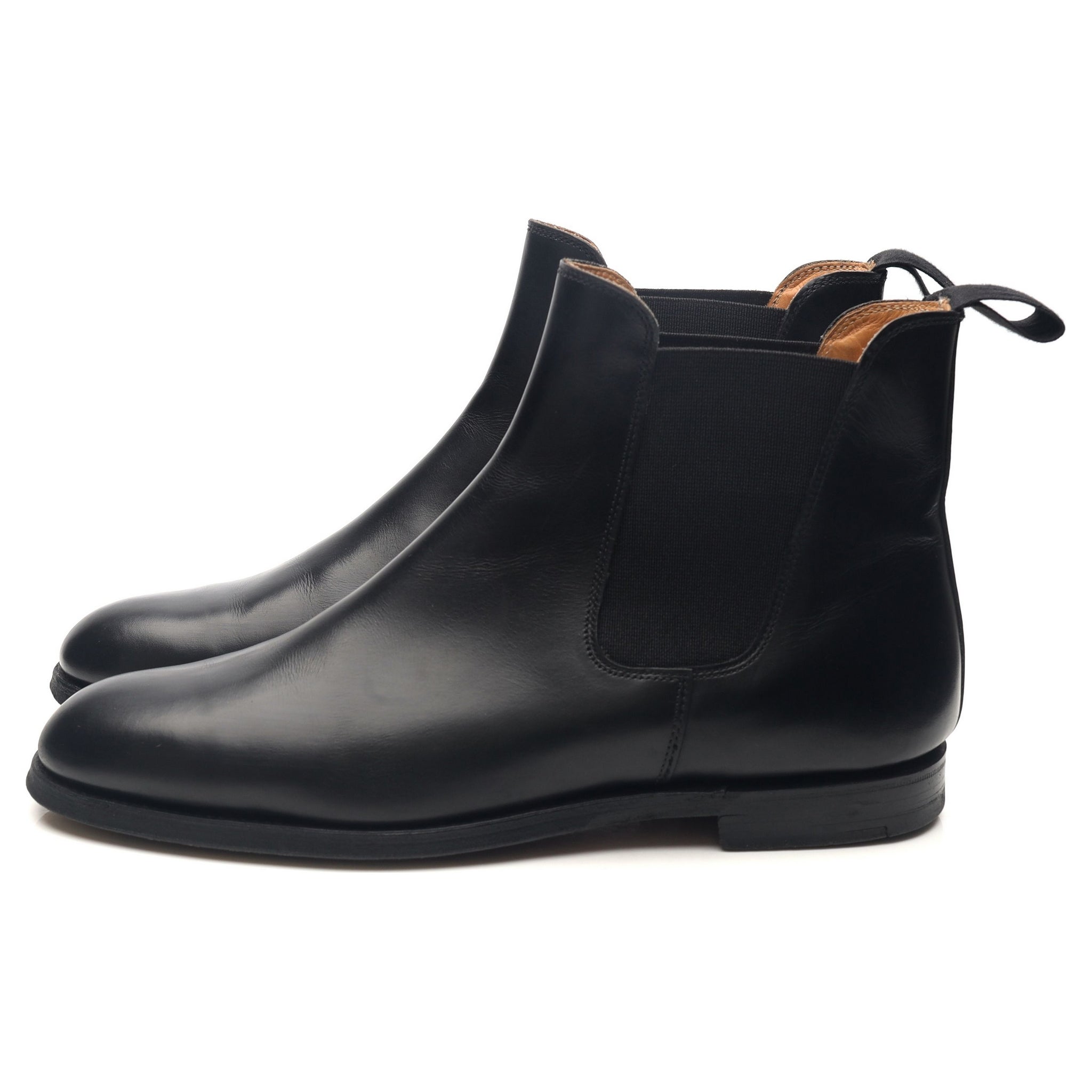 Crockett & Jones Gresham bottines chelsea cuir noir UK 6