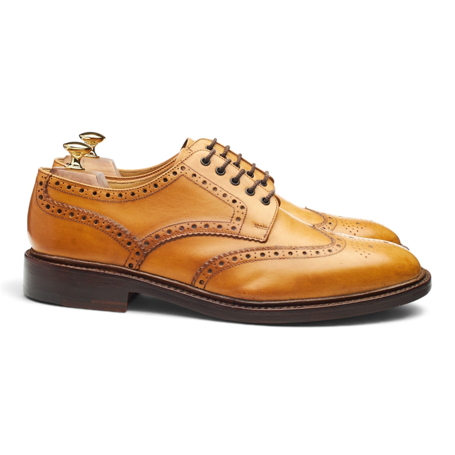 Loake Chester 2 derbies cuir marron clair UK 10