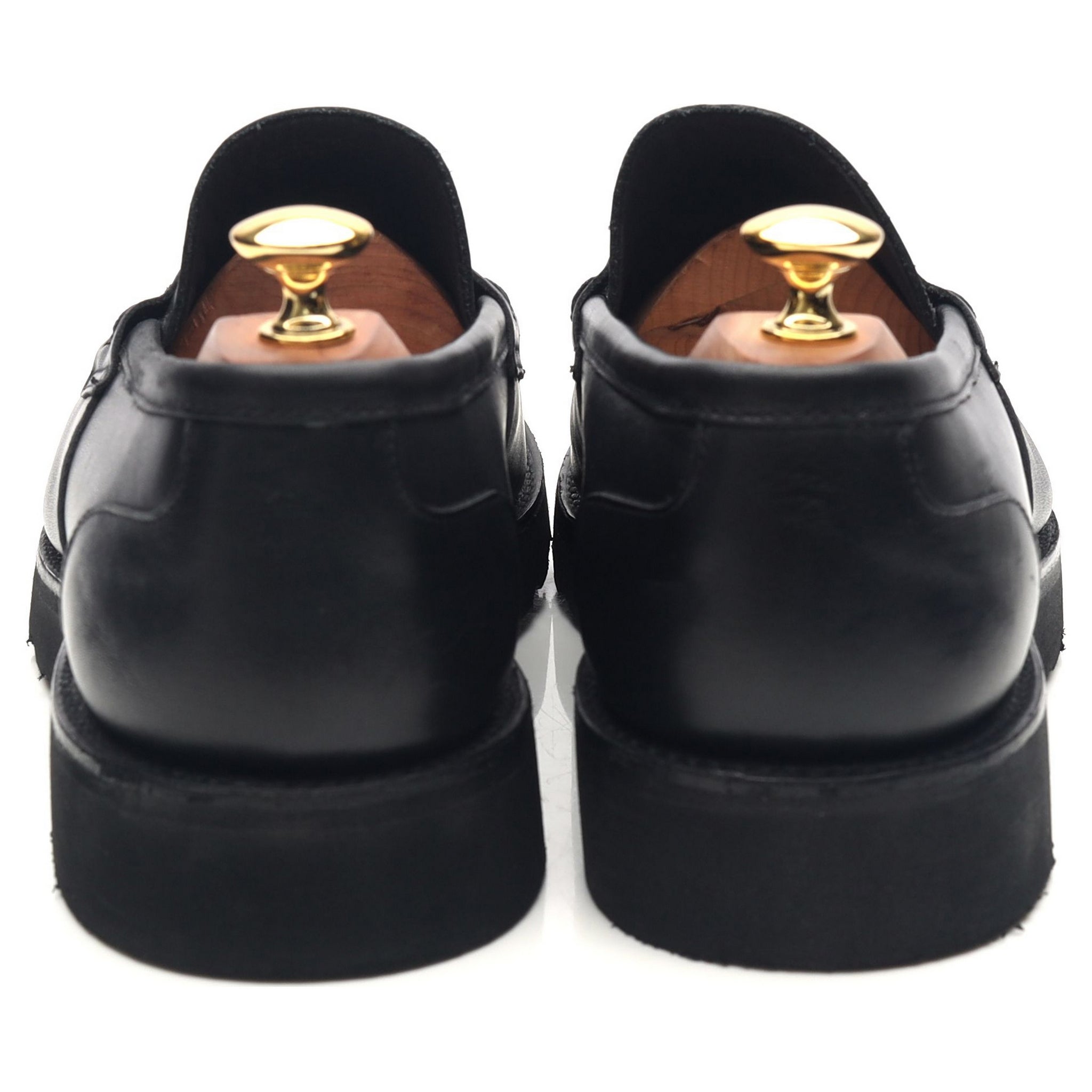 Studio Nicholson mocassins cuir noir UK 9