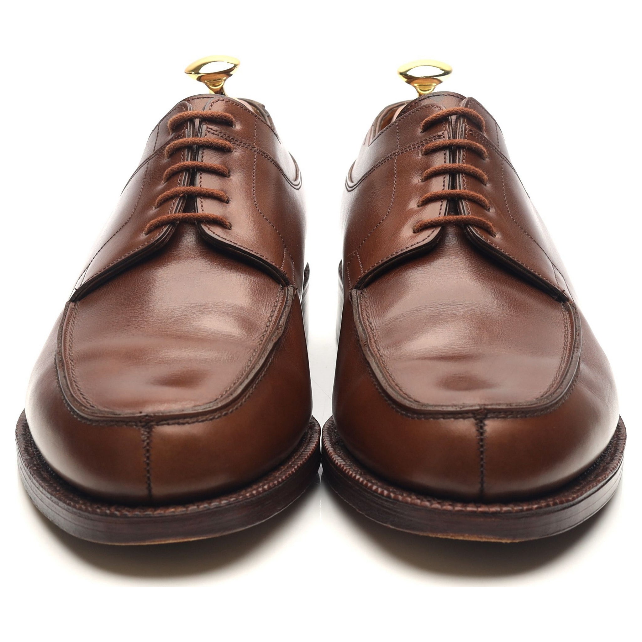 John Lobb Barros Derby cuir marron UK 8.5 large