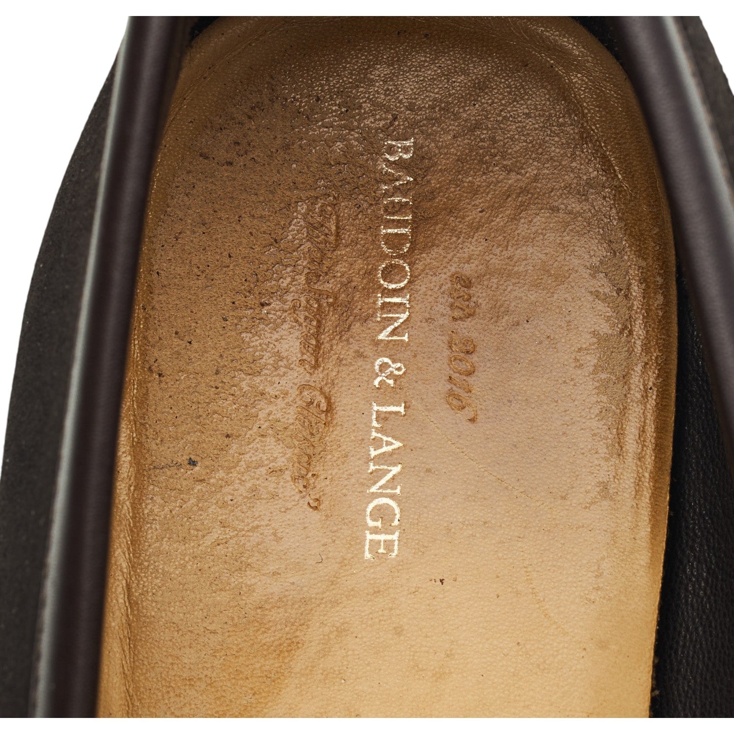 Baudoin & Lange Sagan Classic mocassin suède marron 8,5 UK