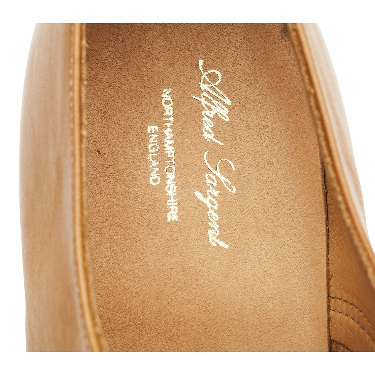Alfred Sargent derby cuir marron blanc UK 9