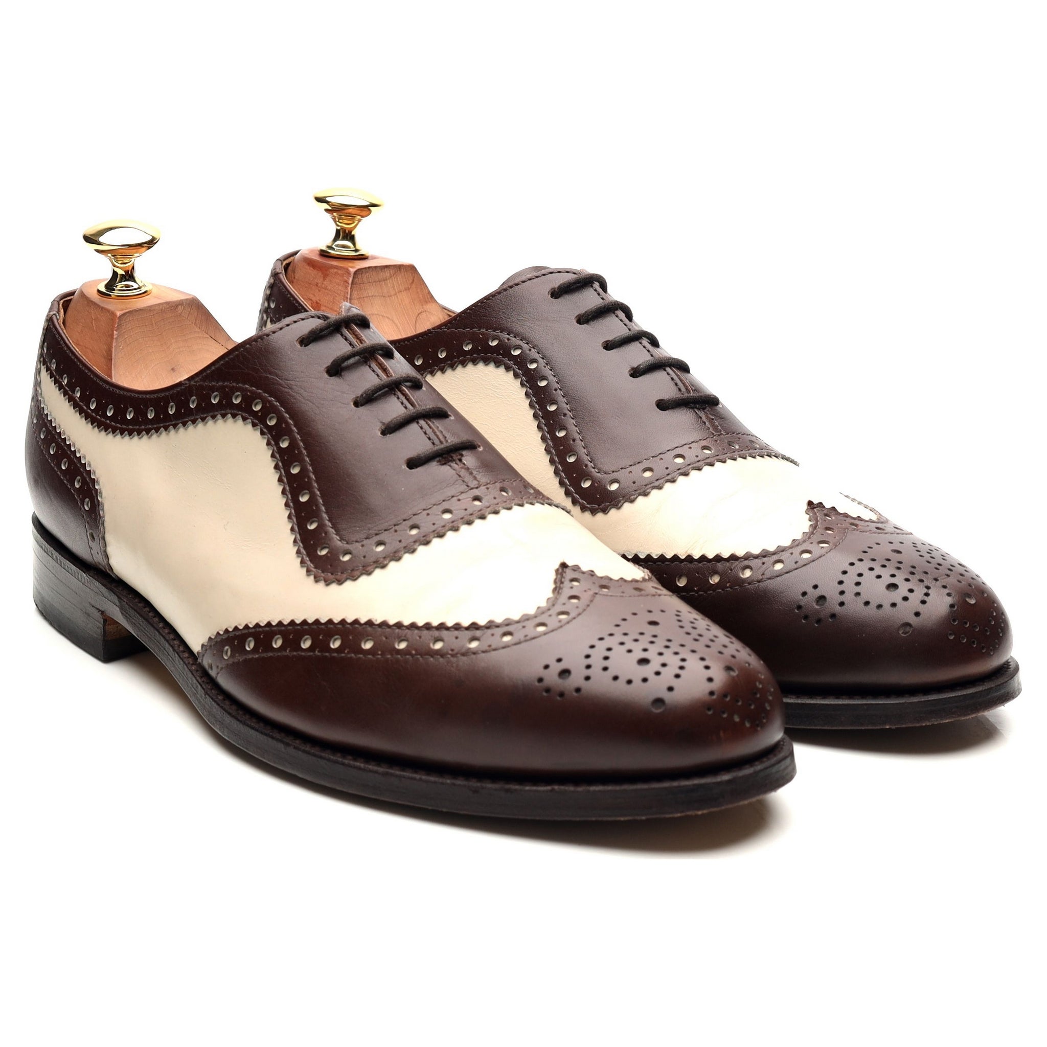 Alfred Sargent Fitzgerald oxford spectator marron 43 cuir