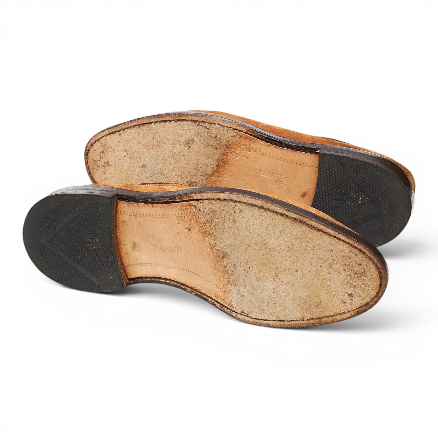 Allen Edmonds MacNeil derby suède marron pointure 9