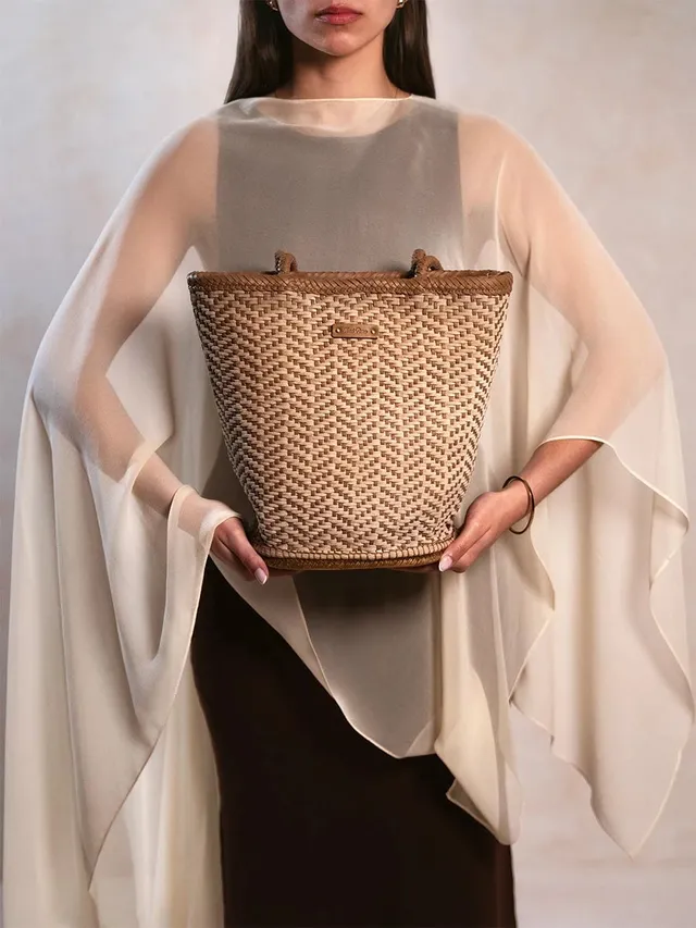 Toni Pons Begur80 sac femme cuir tressé