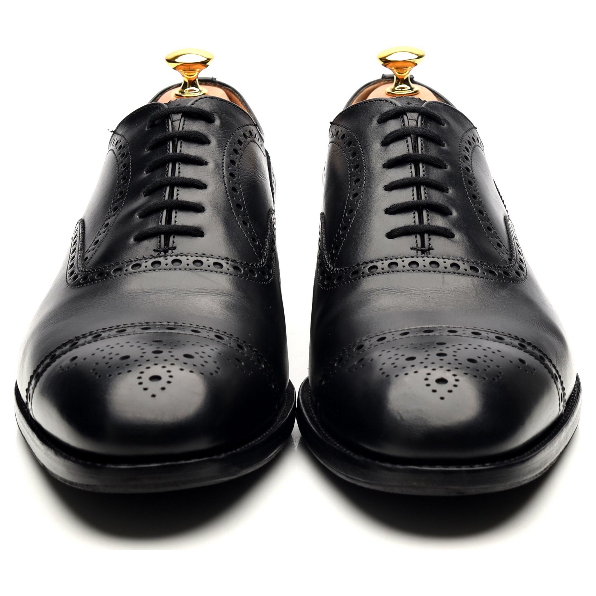 Church's Diplomat richelieu cuir noir UK 12