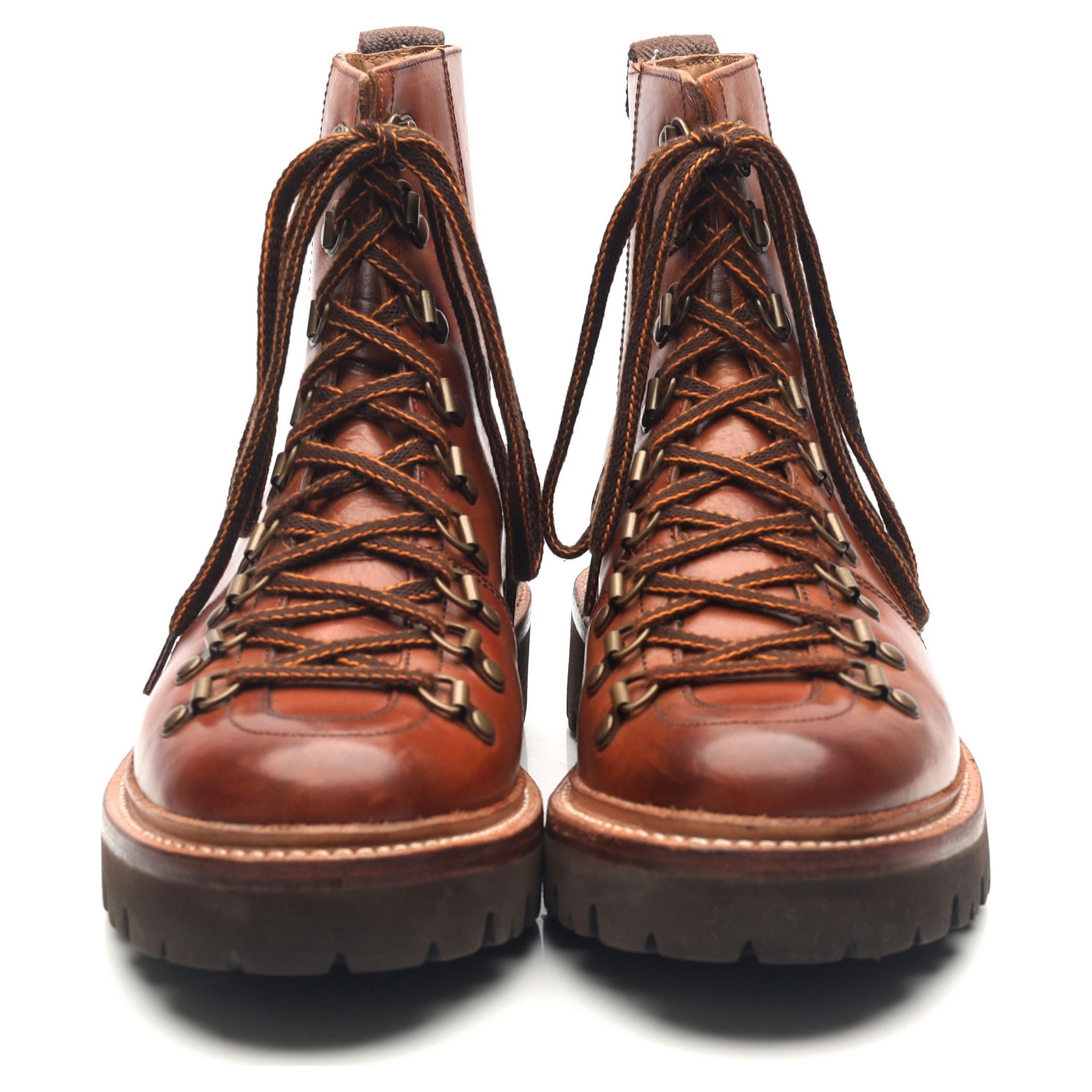Grenson Nanette boots rando cuir marron UK 5.5 femme