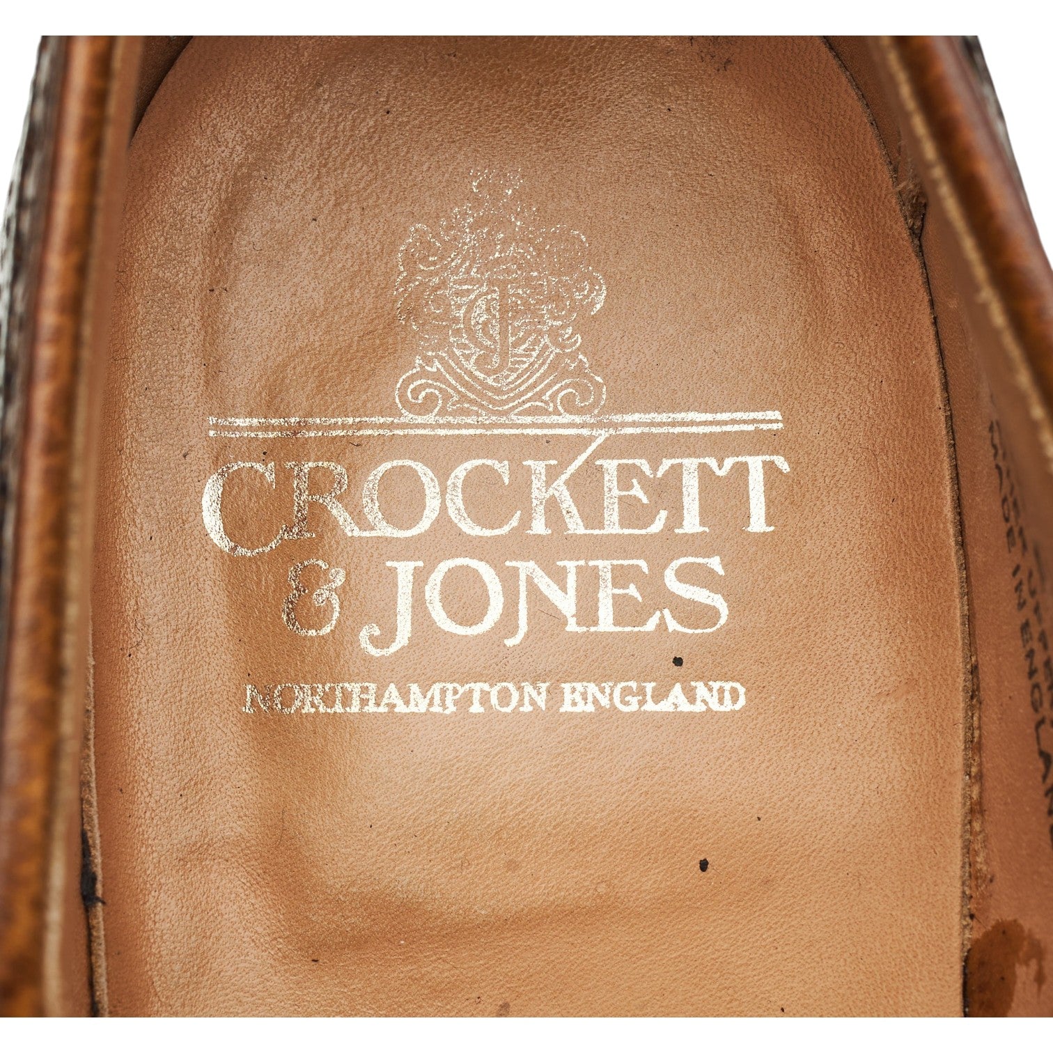 Crockett & Jones Pembroke derby brogue marron UK 10.5