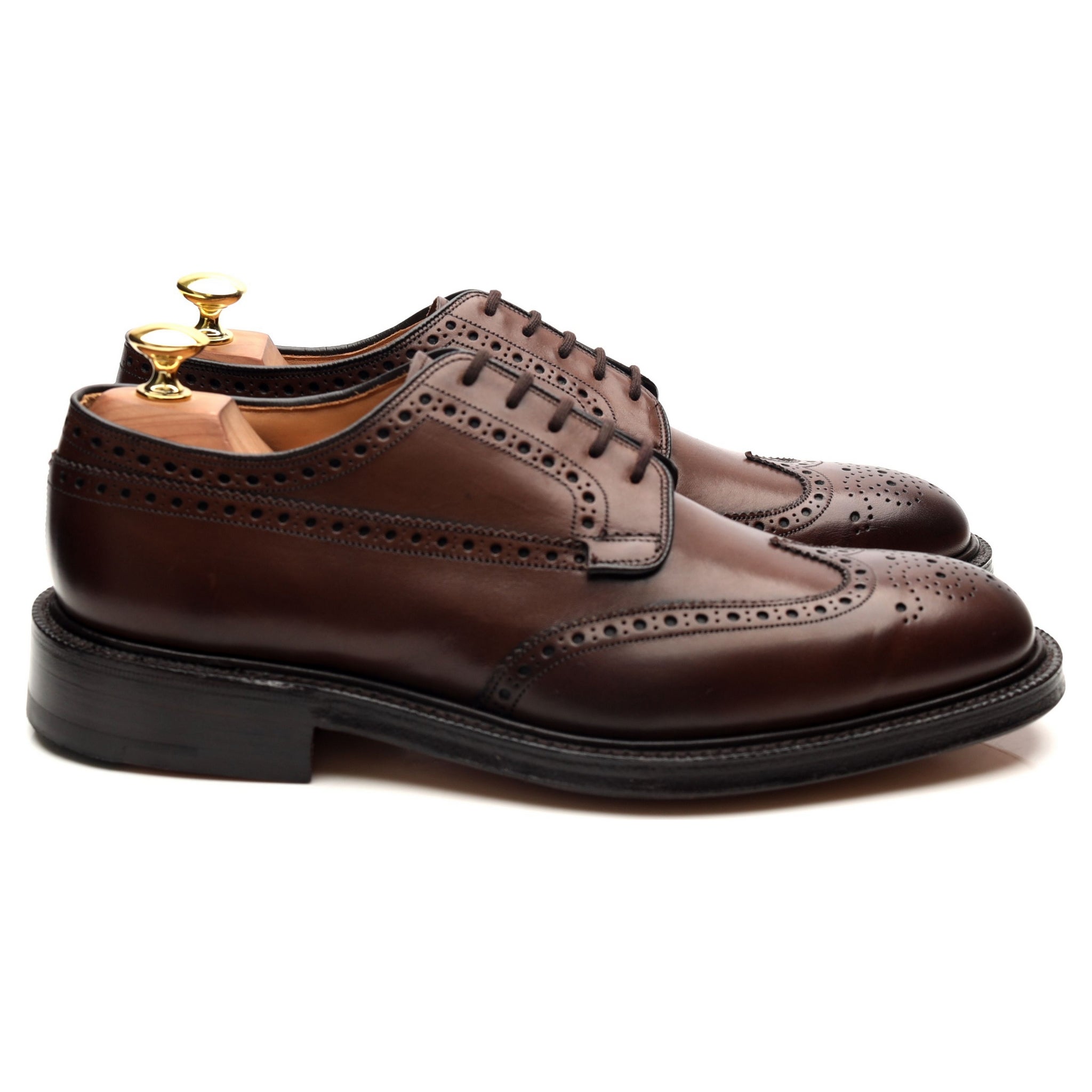 Church's Grafton Derby cuir marron pointure UK 8 large
